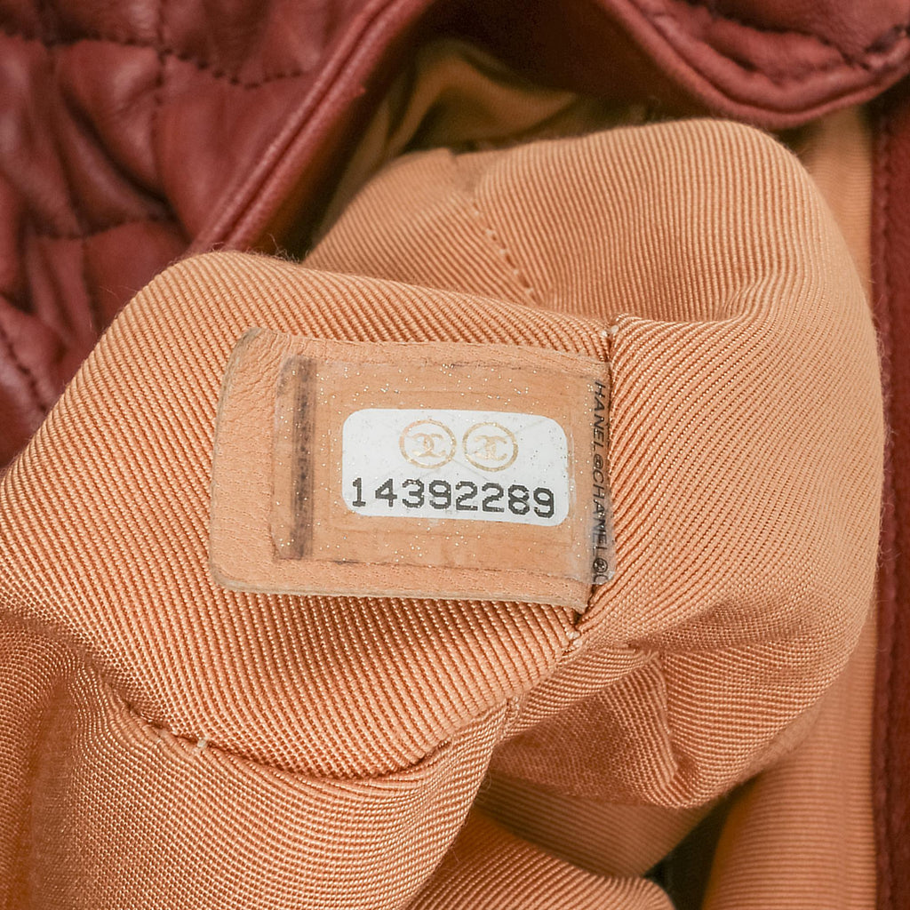 Chanel Large Quilted Lambskin Chain Around Flap