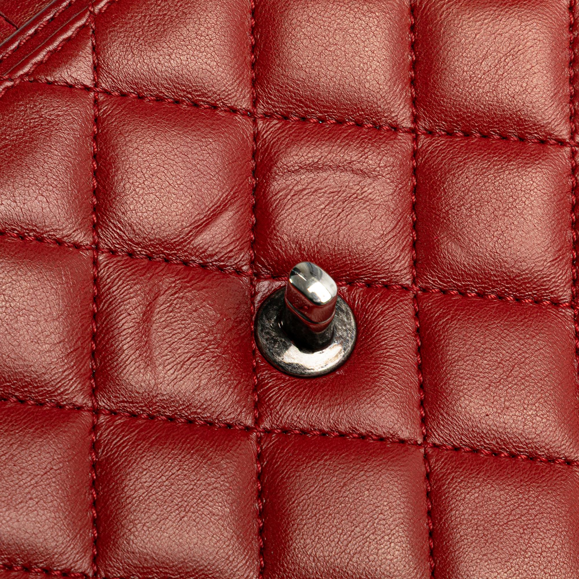 Chanel Large Quilted Lambskin Citizen Zip Flap
