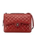Chanel Large Quilted Lambskin Citizen Zip Flap