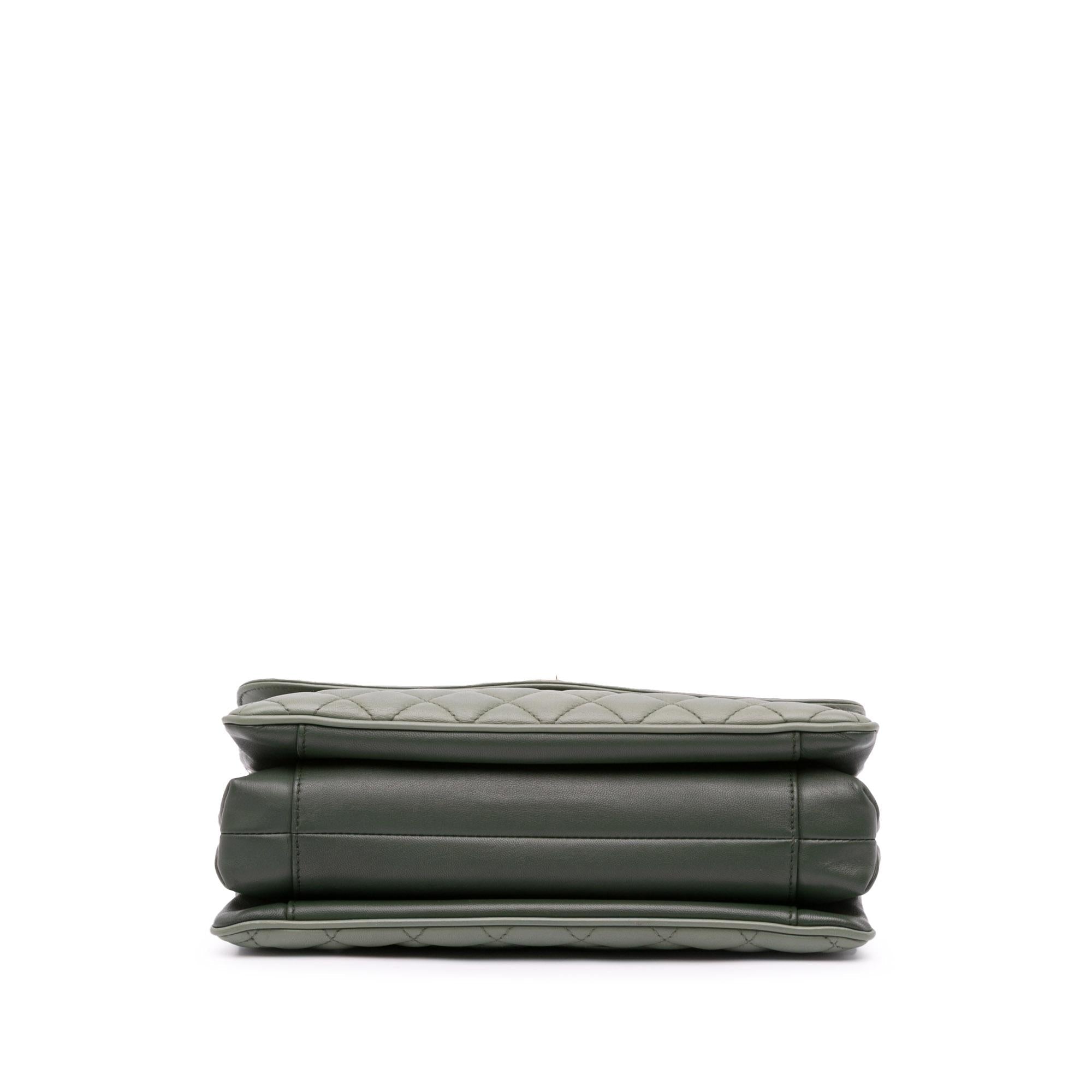 Chanel Large Quilted Lambskin Daily Companion Flap