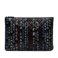Chanel Large Quilted Lambskin Data Center O Case Clutch