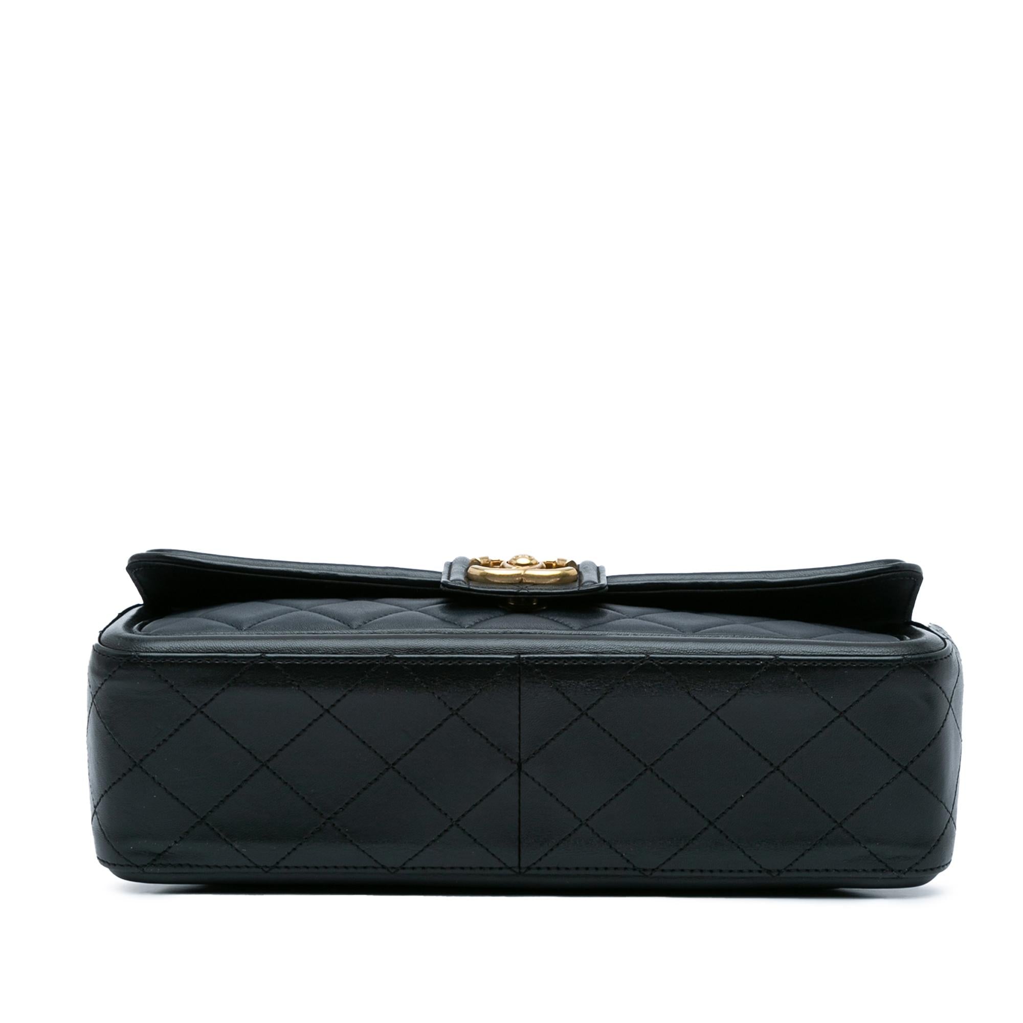 Chanel Large Quilted Lambskin Elegant CC Flap (SHG-wLeTJV)