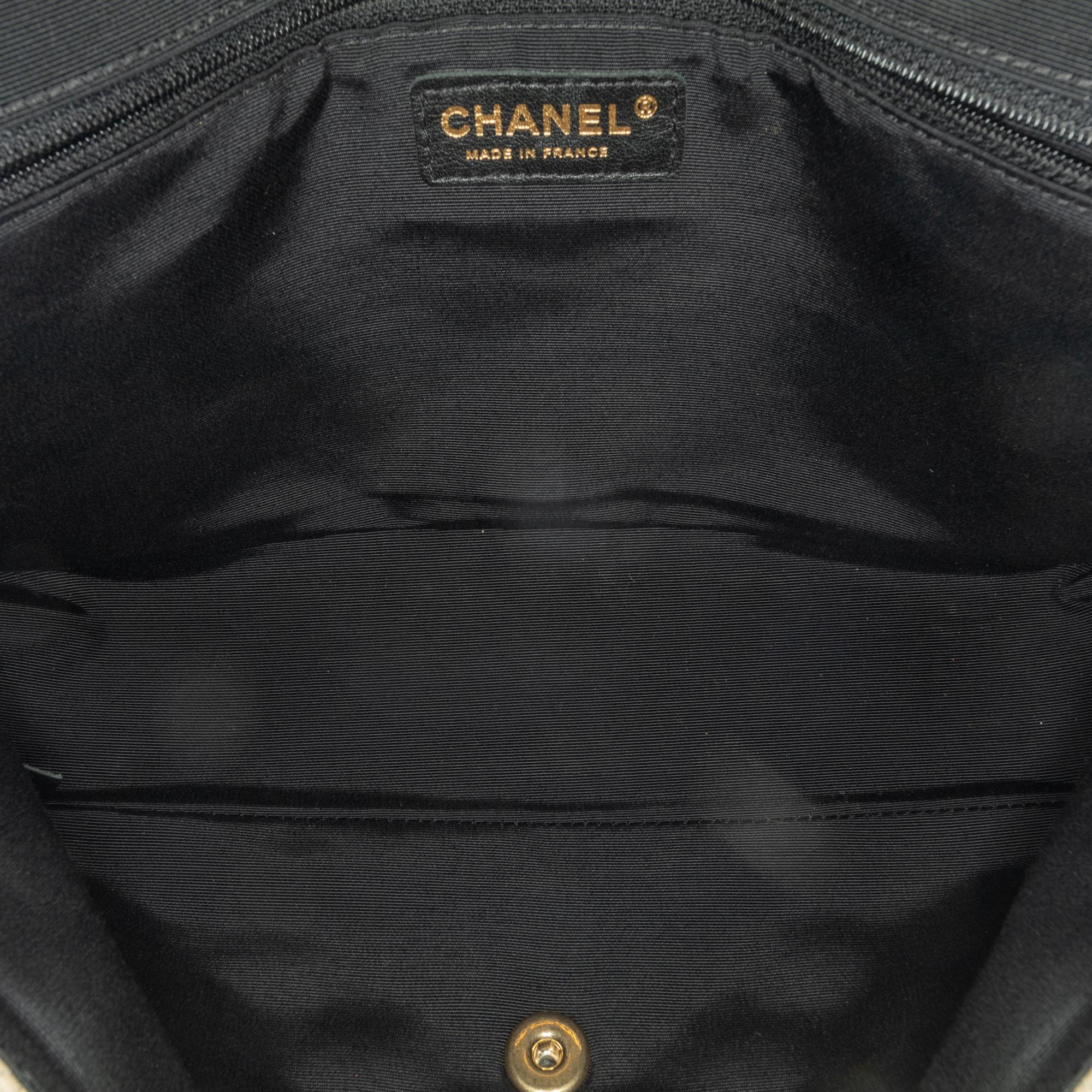 Chanel Large Quilted Lambskin Elegant CC Flap (SHG-haJAFG)