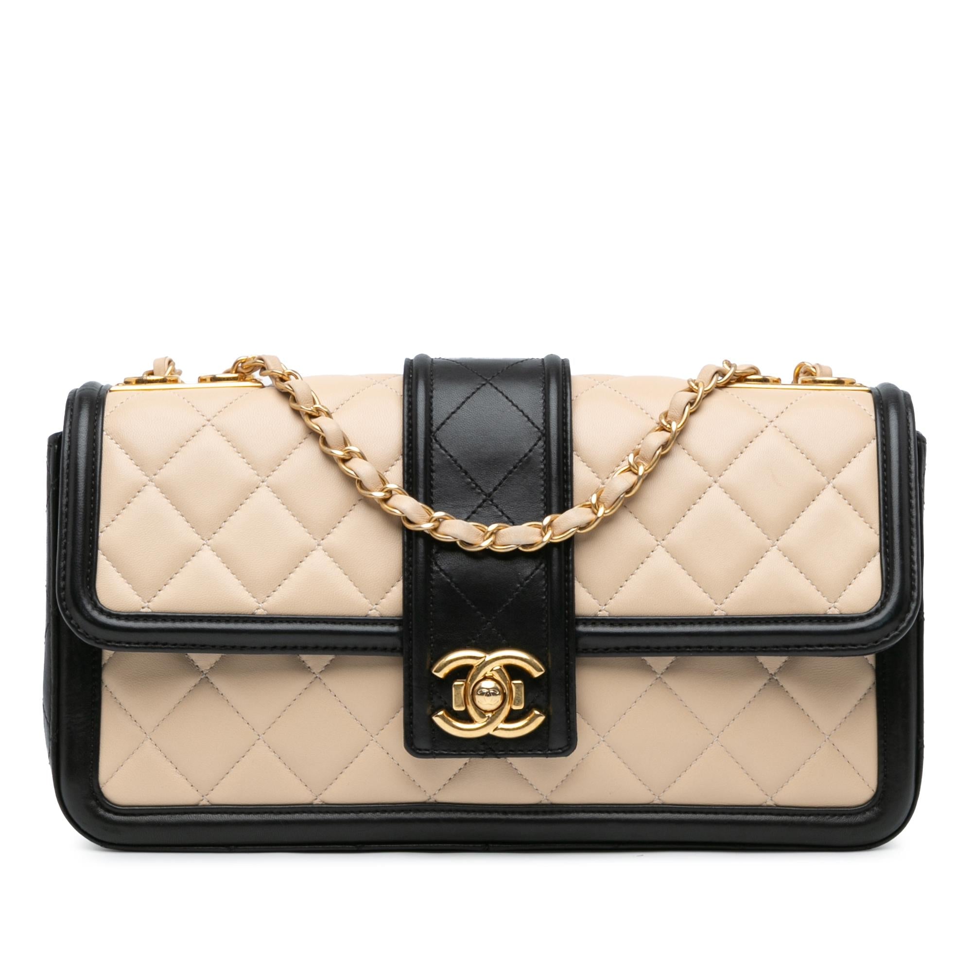 Chanel Large Quilted Lambskin Elegant CC Flap (SHG-haJAFG)