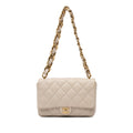 Chanel Large Quilted Lambskin Funky Town Flap (SHG-brQduf)