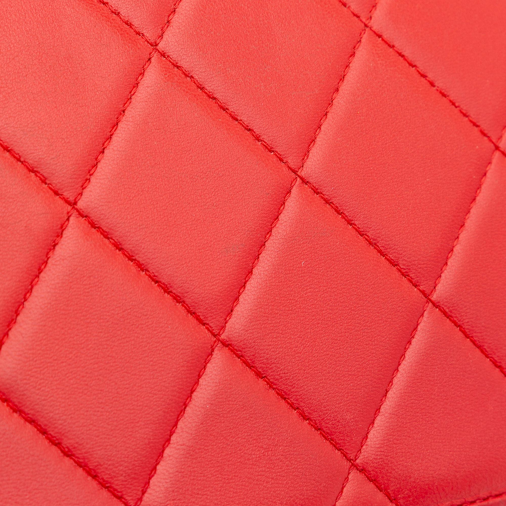 Chanel Large Quilted Lambskin Golden Class Flap