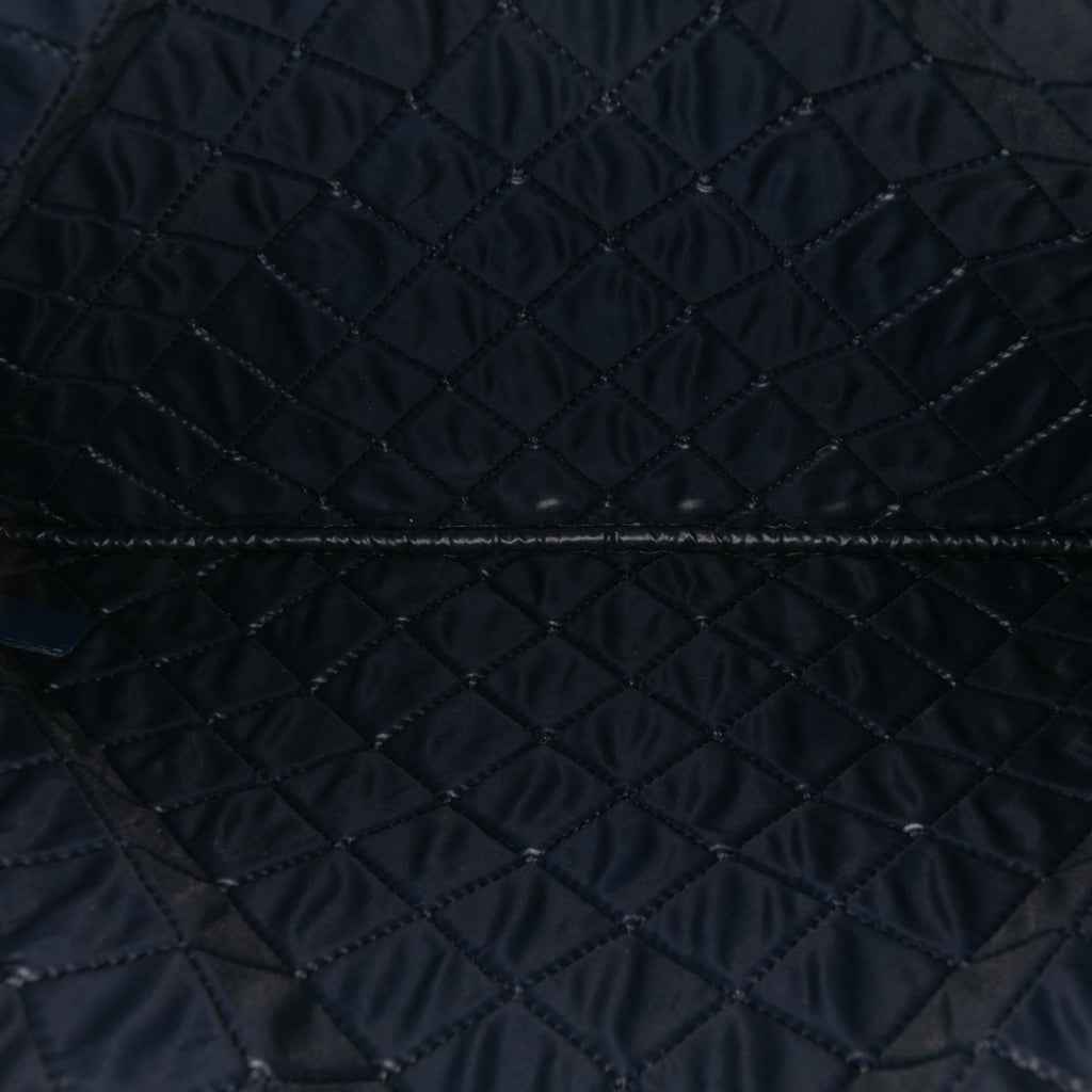 Chanel Large Quilted Lambskin O Case Clutch