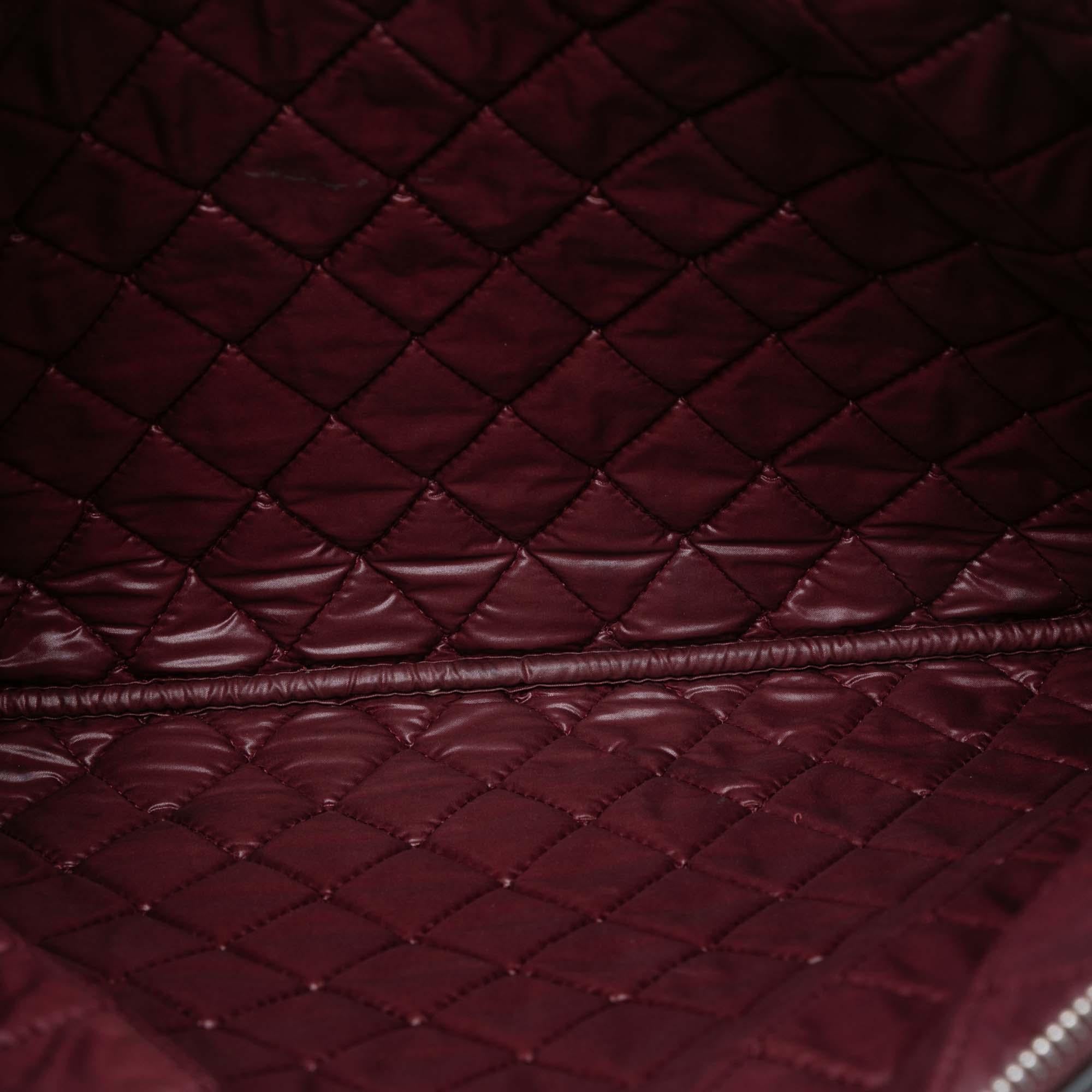 Chanel Large Quilted Lambskin O Case Clutch