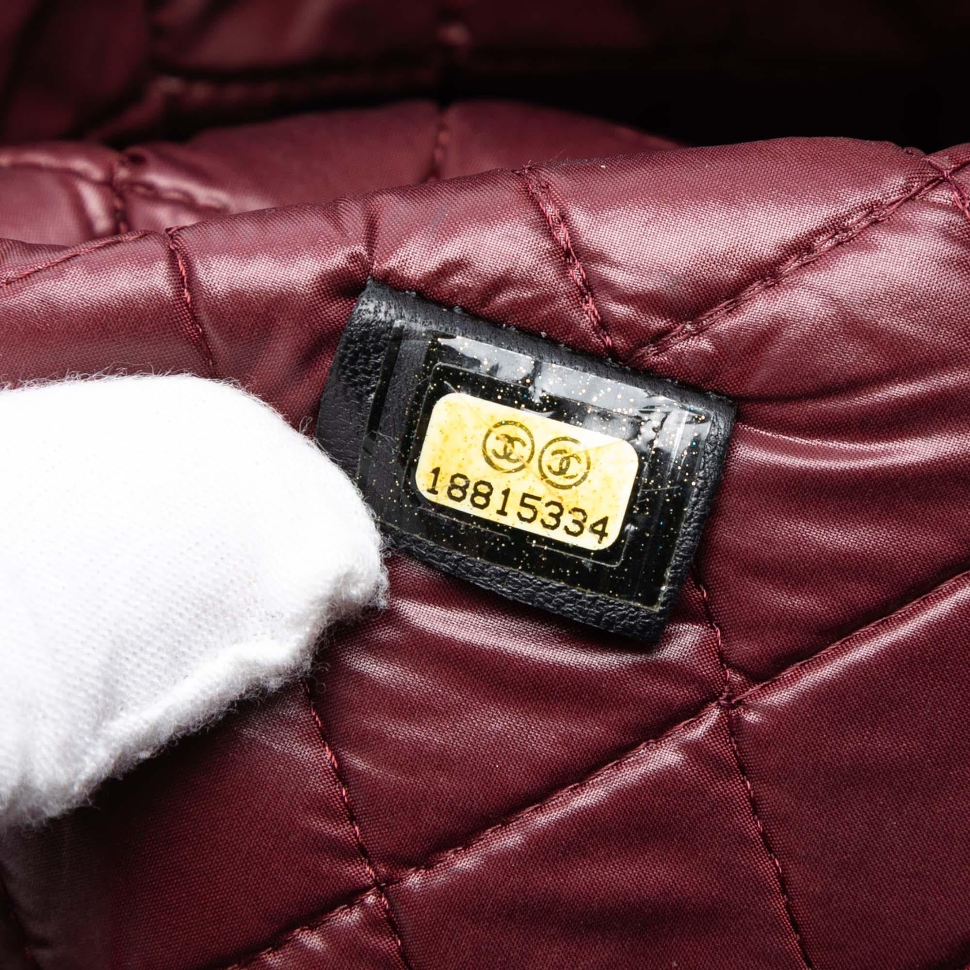 Chanel Large Quilted Lambskin O Case Clutch