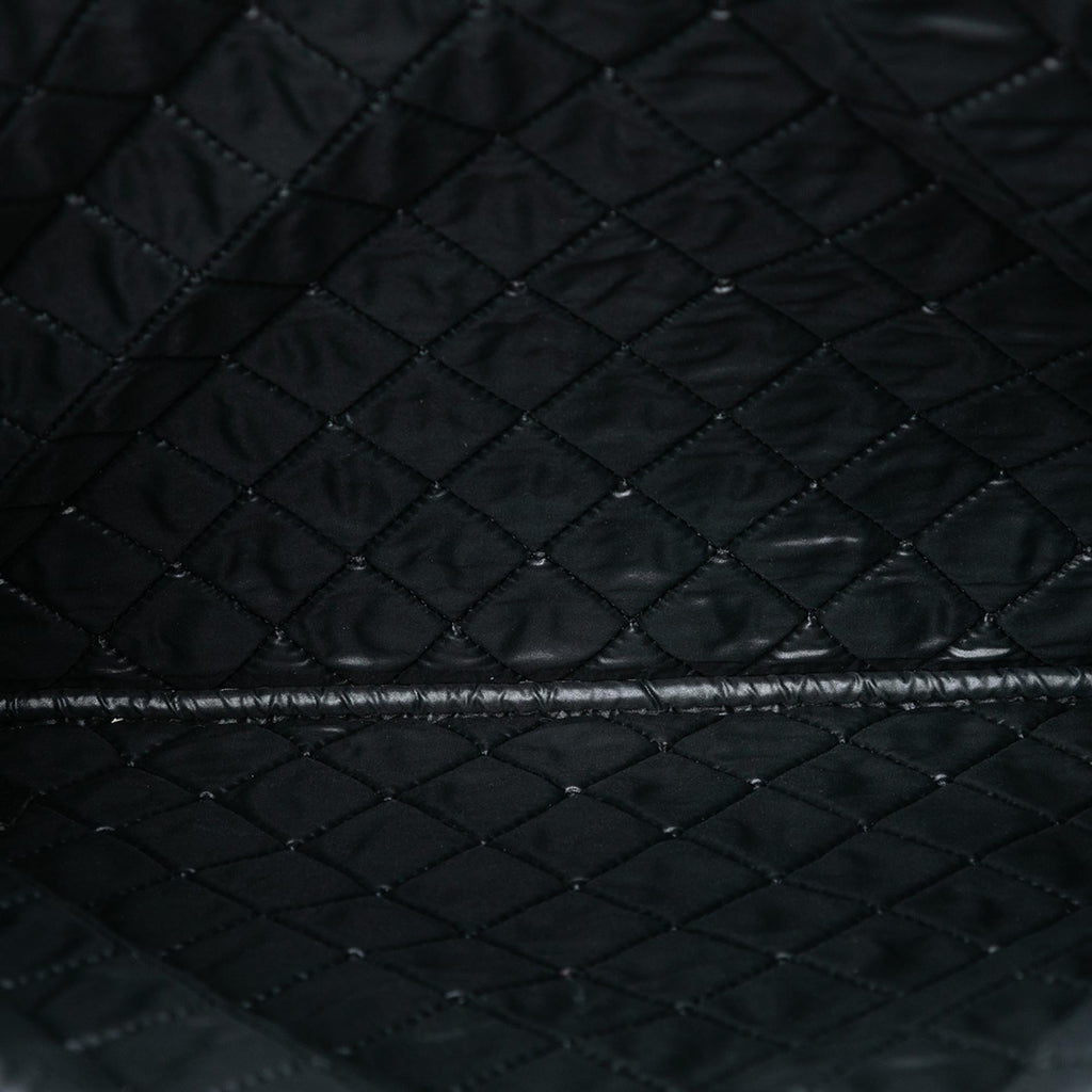 Chanel Large Quilted Lambskin O Case Clutch