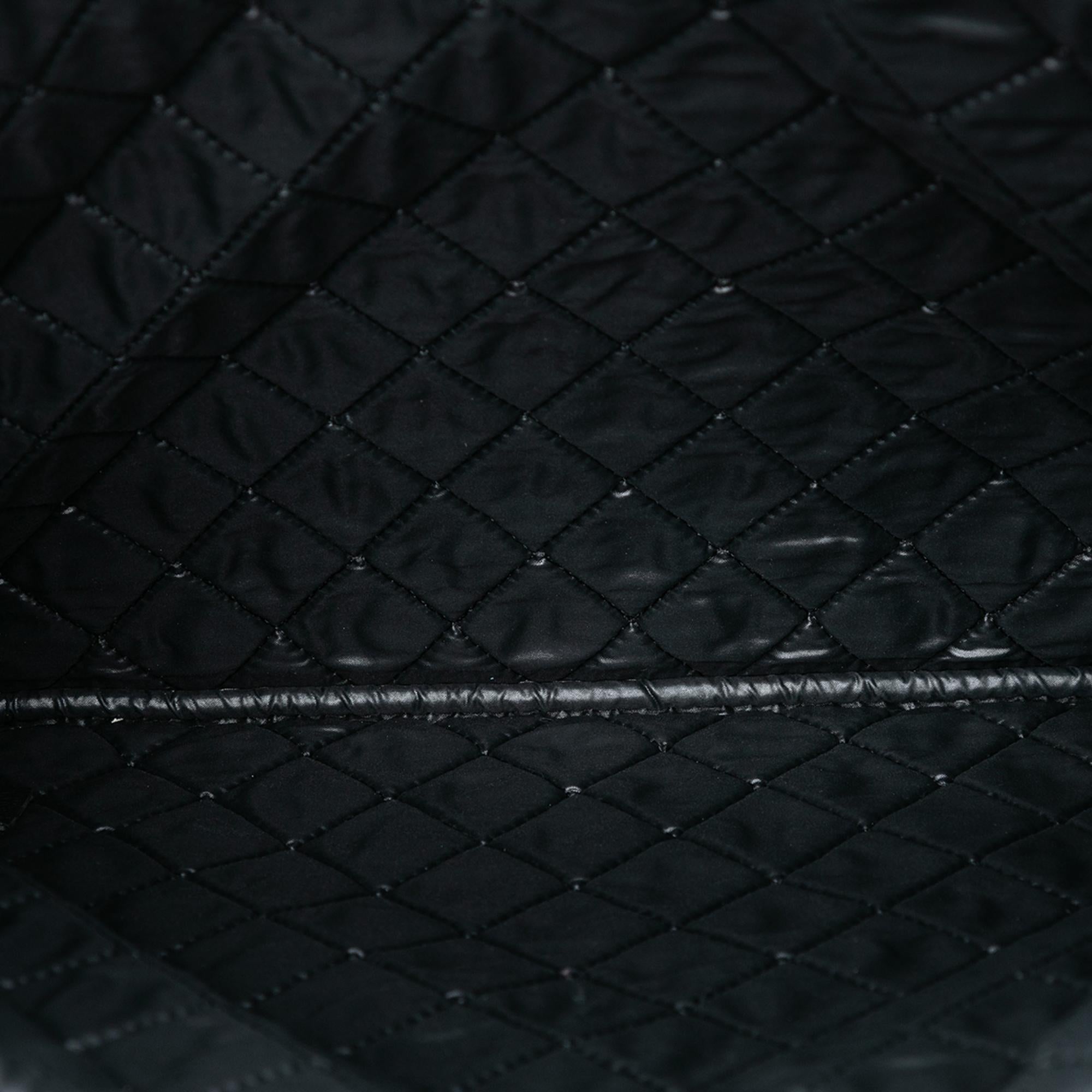 Chanel Large Quilted Lambskin O Case Clutch