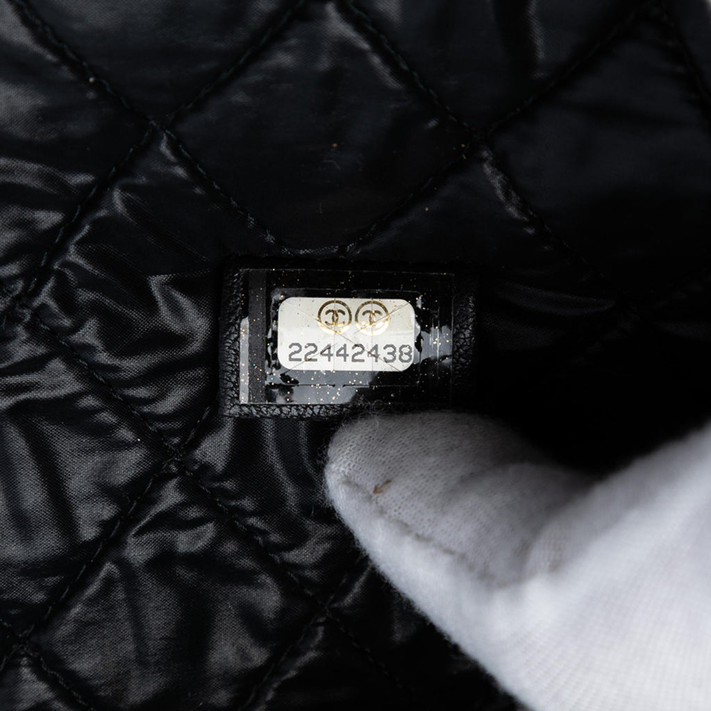 Chanel Large Quilted Lambskin O Case Clutch