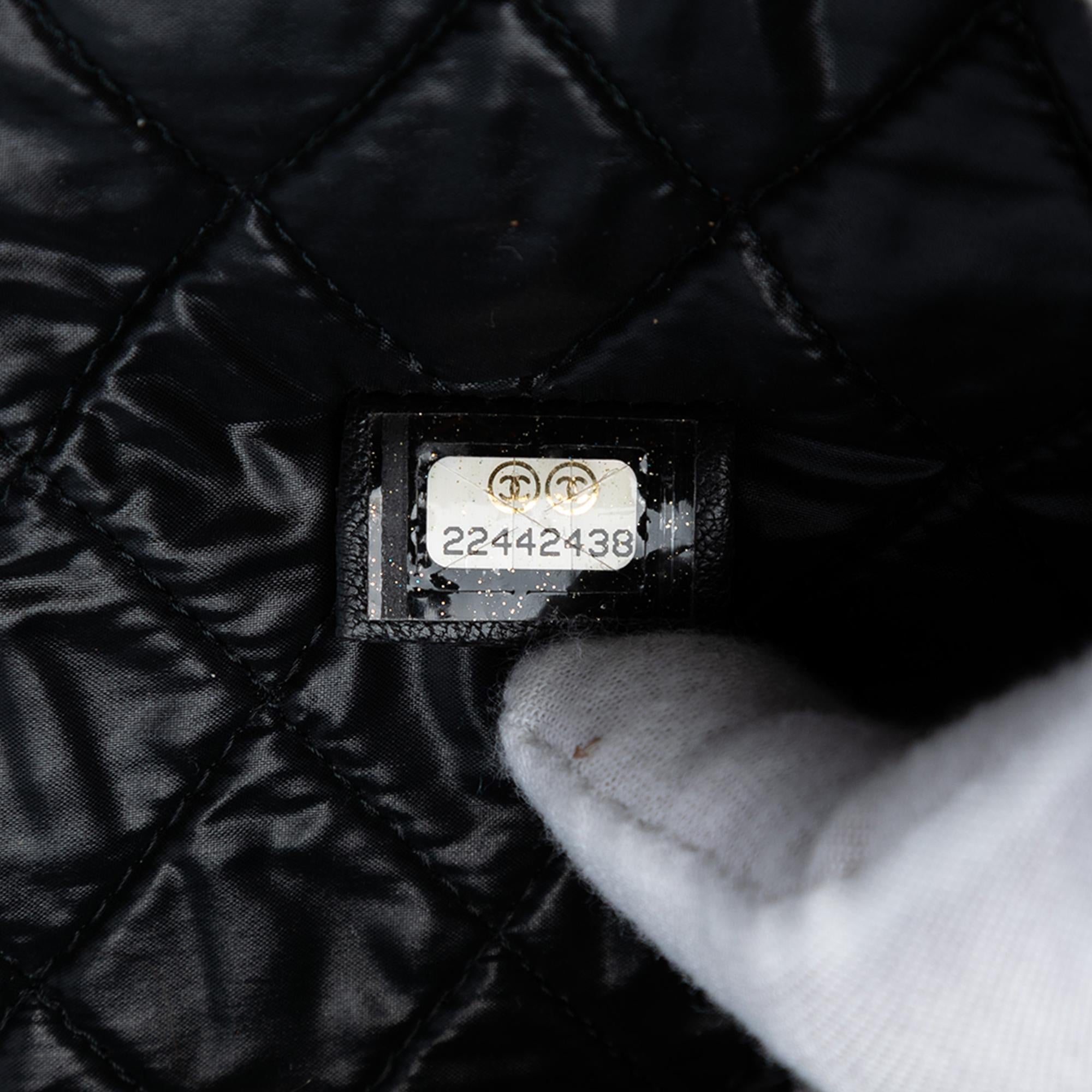 Chanel Large Quilted Lambskin O Case Clutch