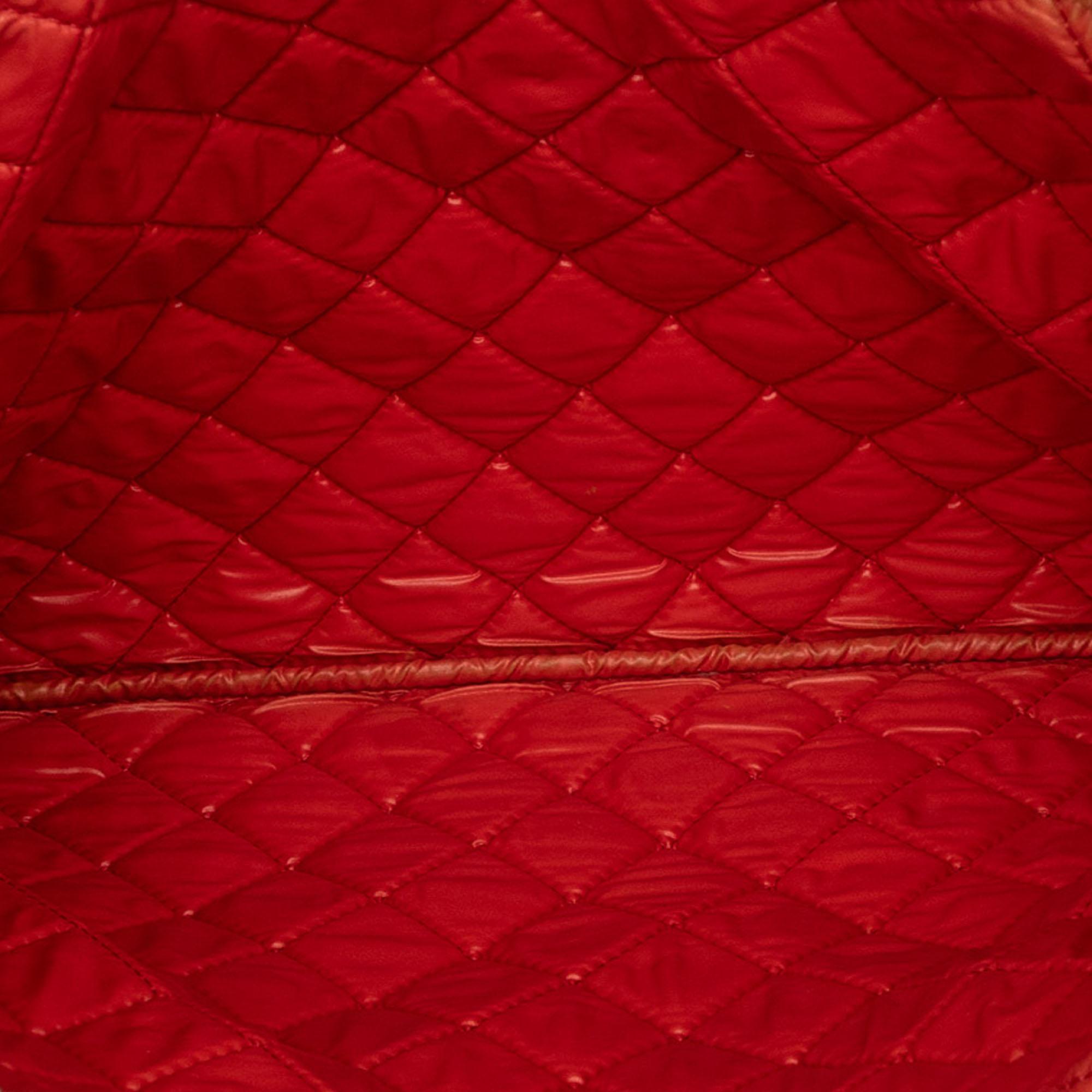 Chanel Large Quilted Lambskin O Case Clutch