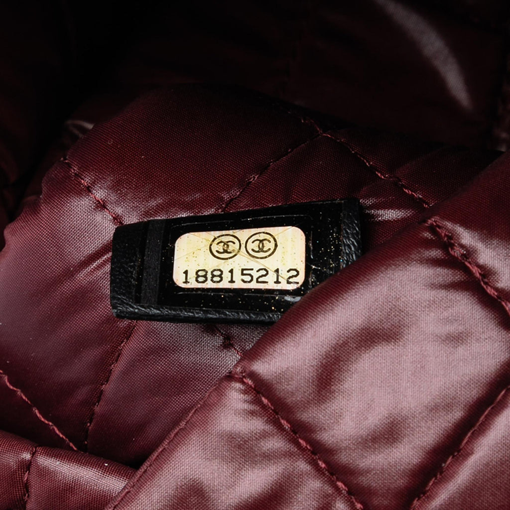 Chanel Large Quilted Lambskin O Case Clutch