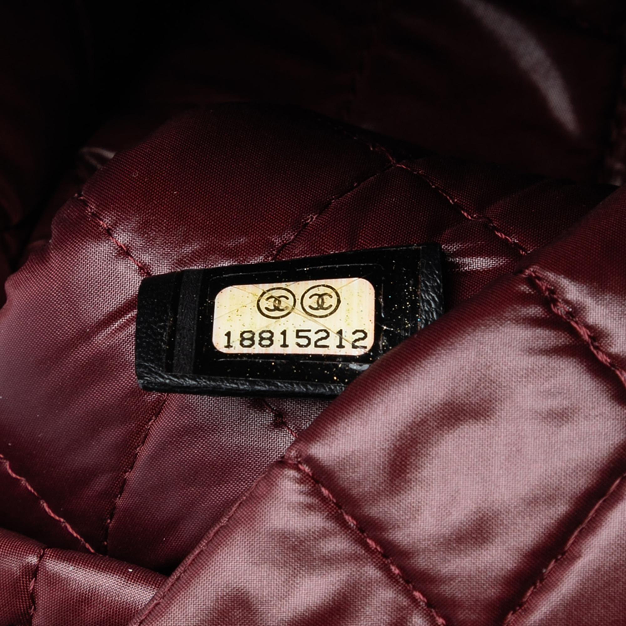 Chanel Large Quilted Lambskin O Case Clutch