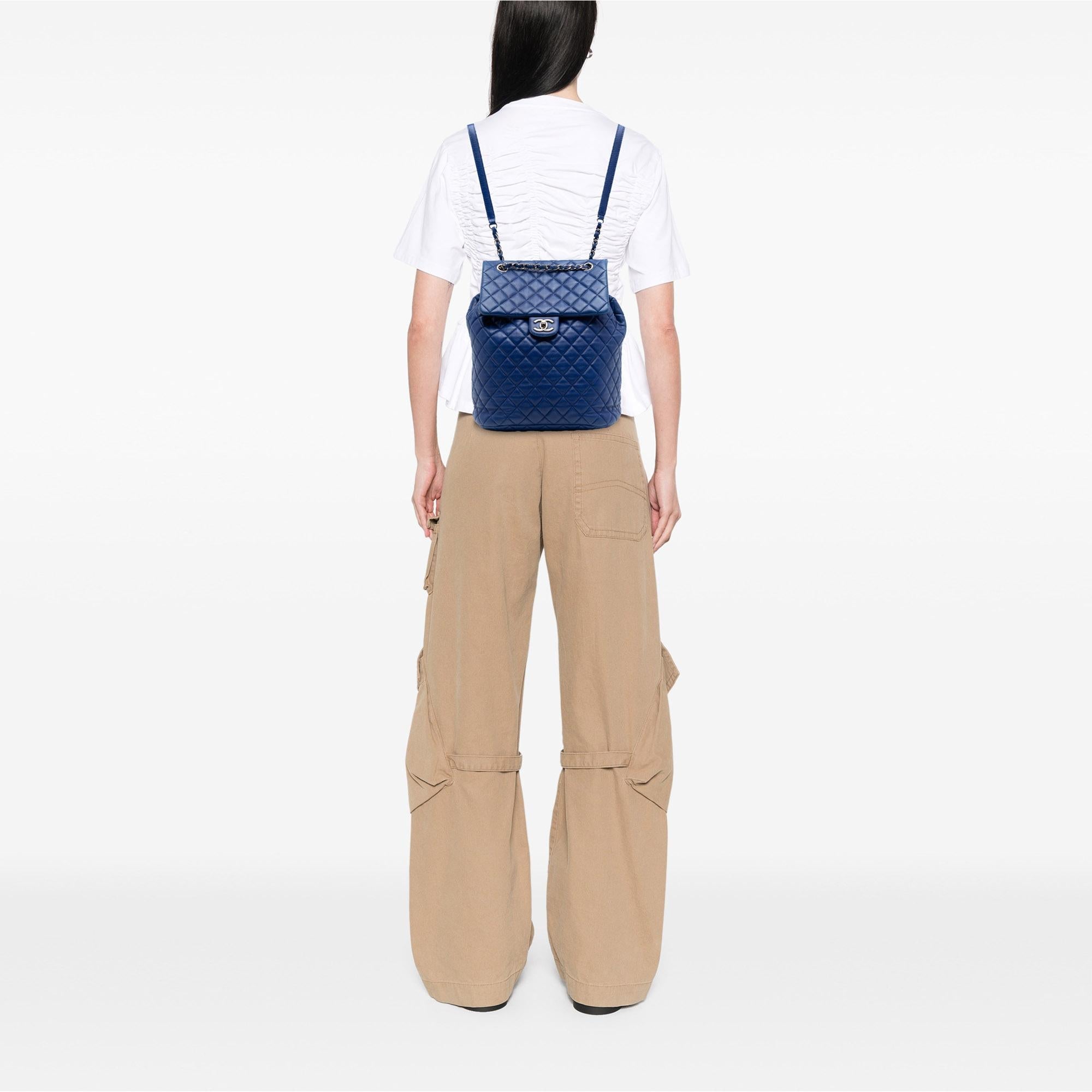 Chanel Large Quilted Lambskin Urban Spirit Backpack