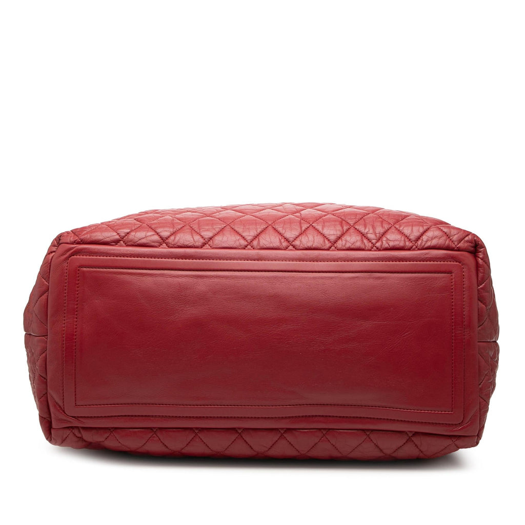 Chanel Large Quilted Nylon Reversible Coco Cocoon Tote