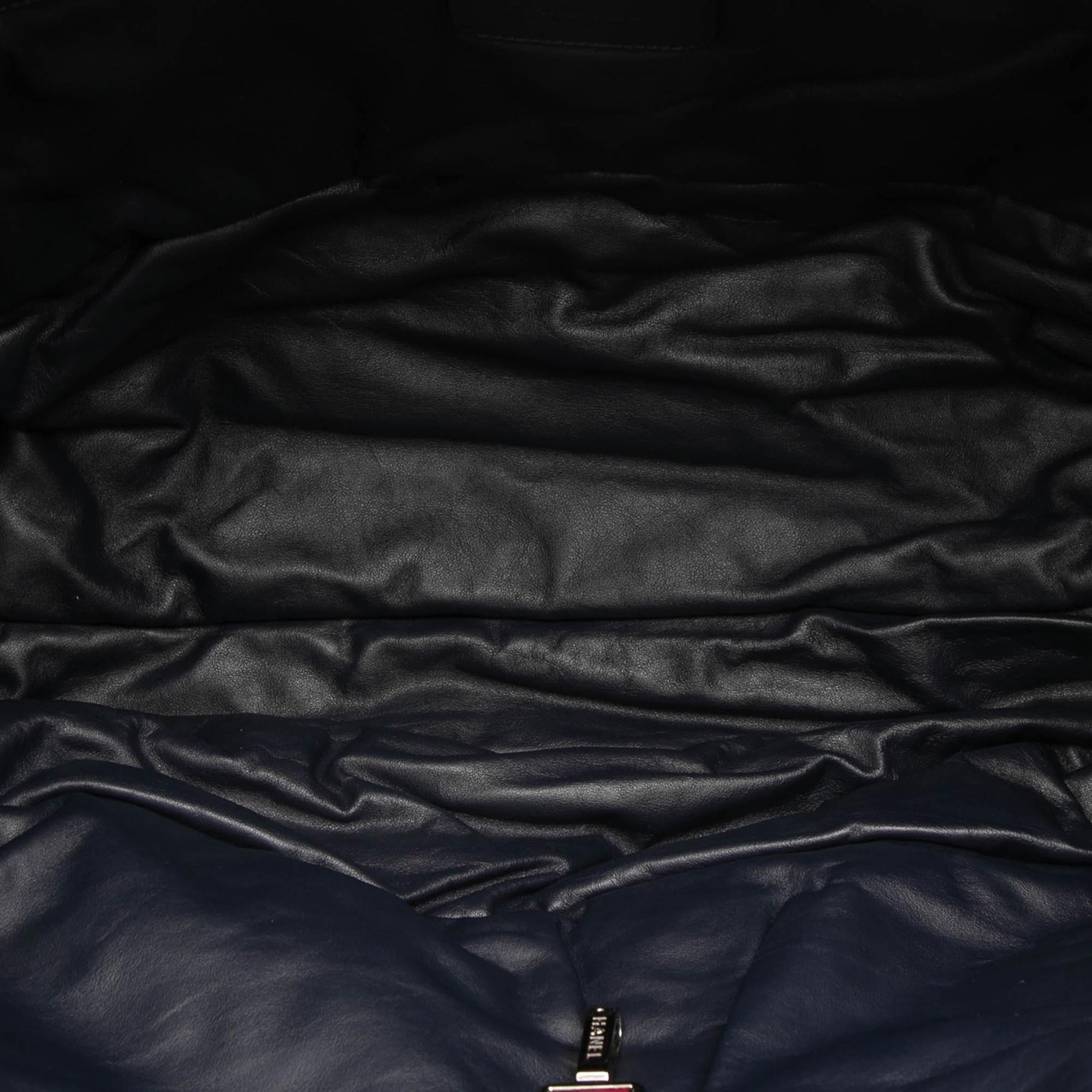 Chanel Large Quilted Nylon Reversible Coco Cocoon Tote