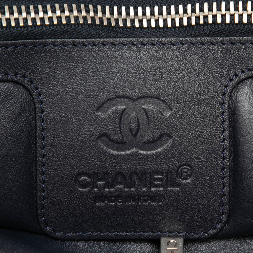 Chanel Large Quilted Nylon Reversible Coco Cocoon Tote