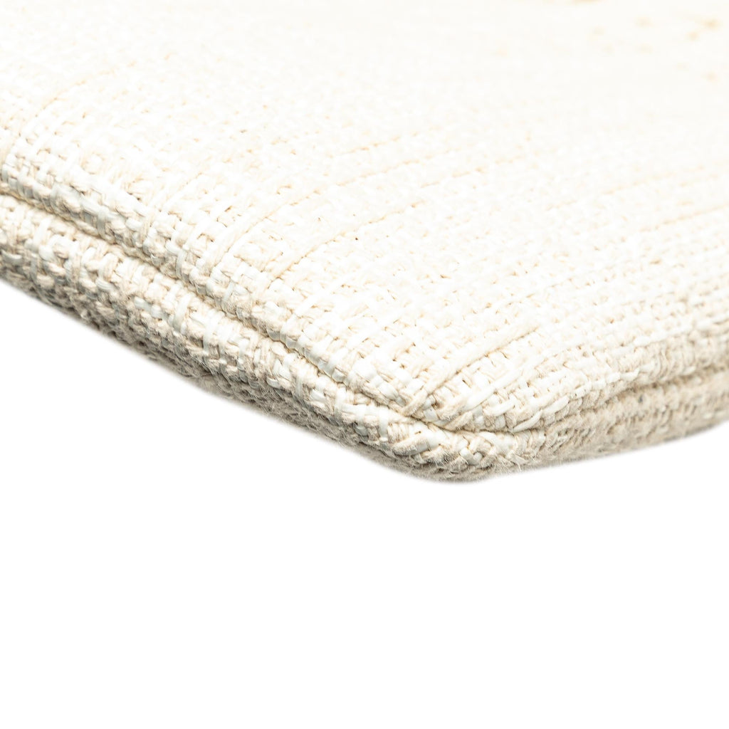 Chanel Large Raffia Deauville O Case Clutch