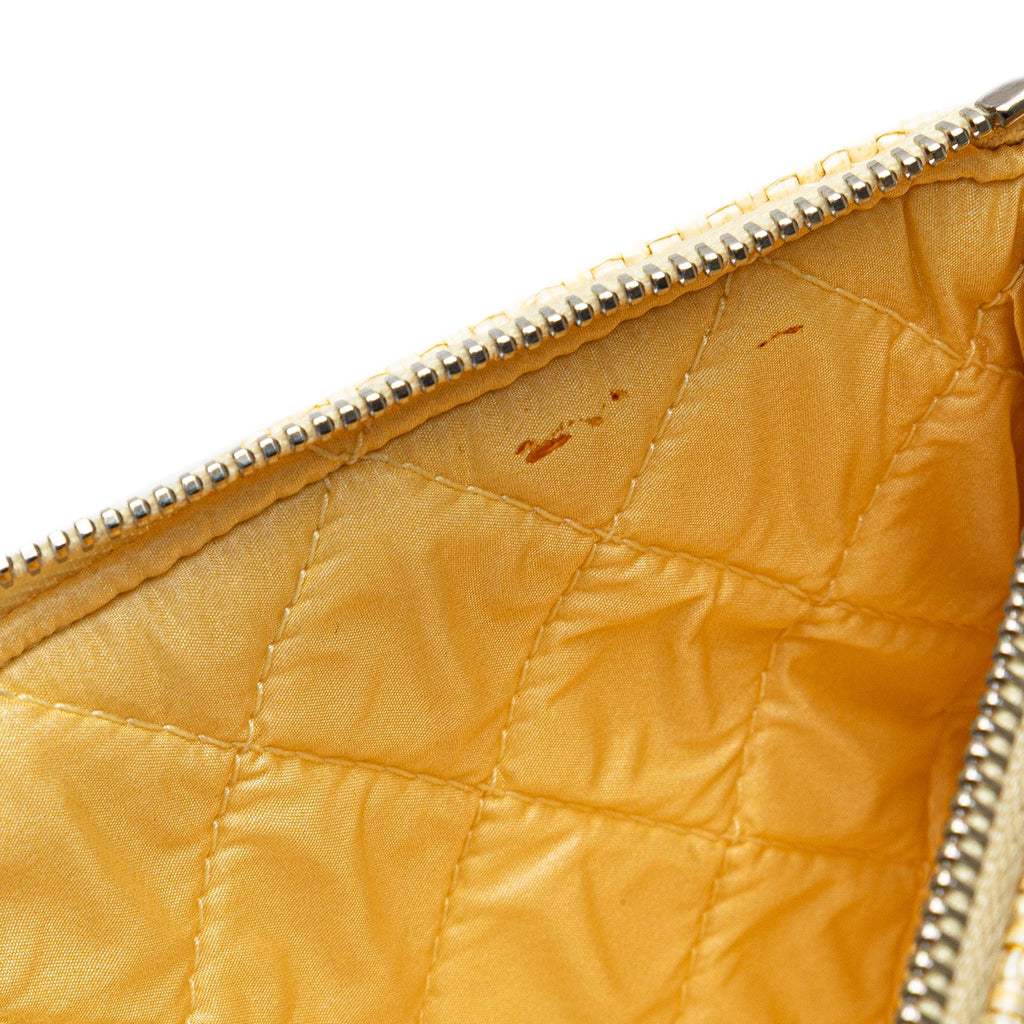 Chanel Large Raffia Deauville O Case Clutch