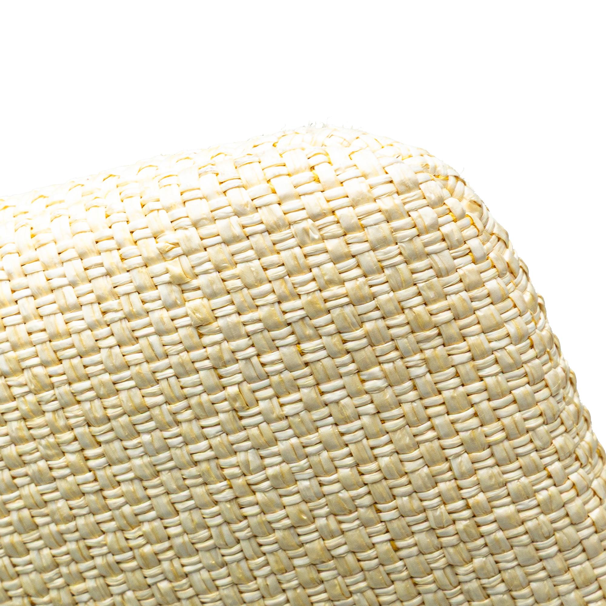 Chanel Large Raffia Deauville O Case Clutch