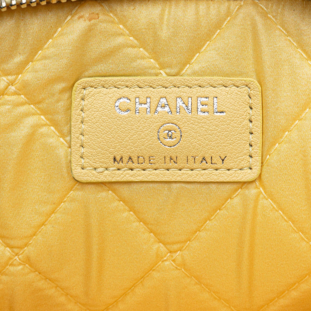 Chanel Large Raffia Deauville O Case Clutch