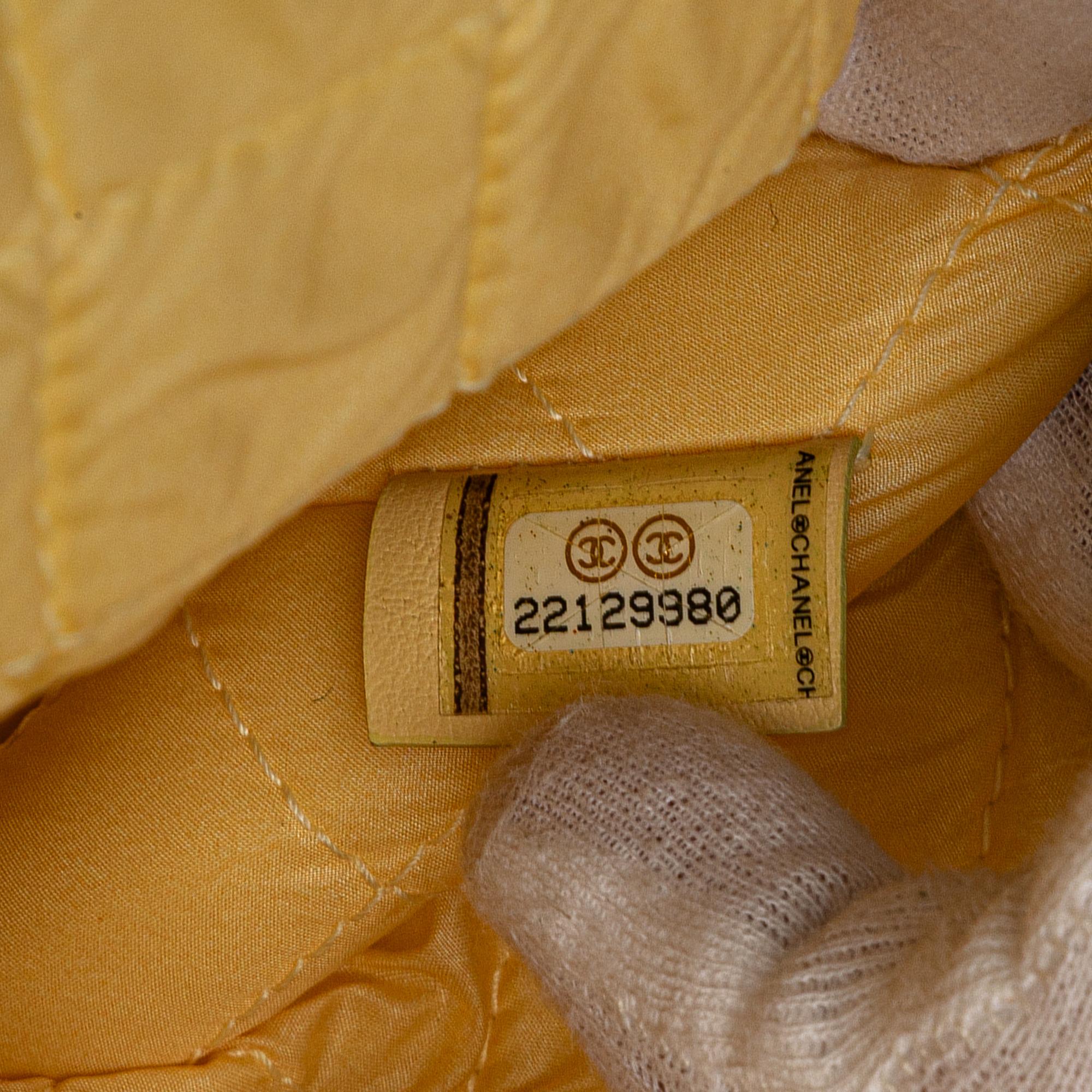 Chanel Large Raffia Deauville O Case Clutch