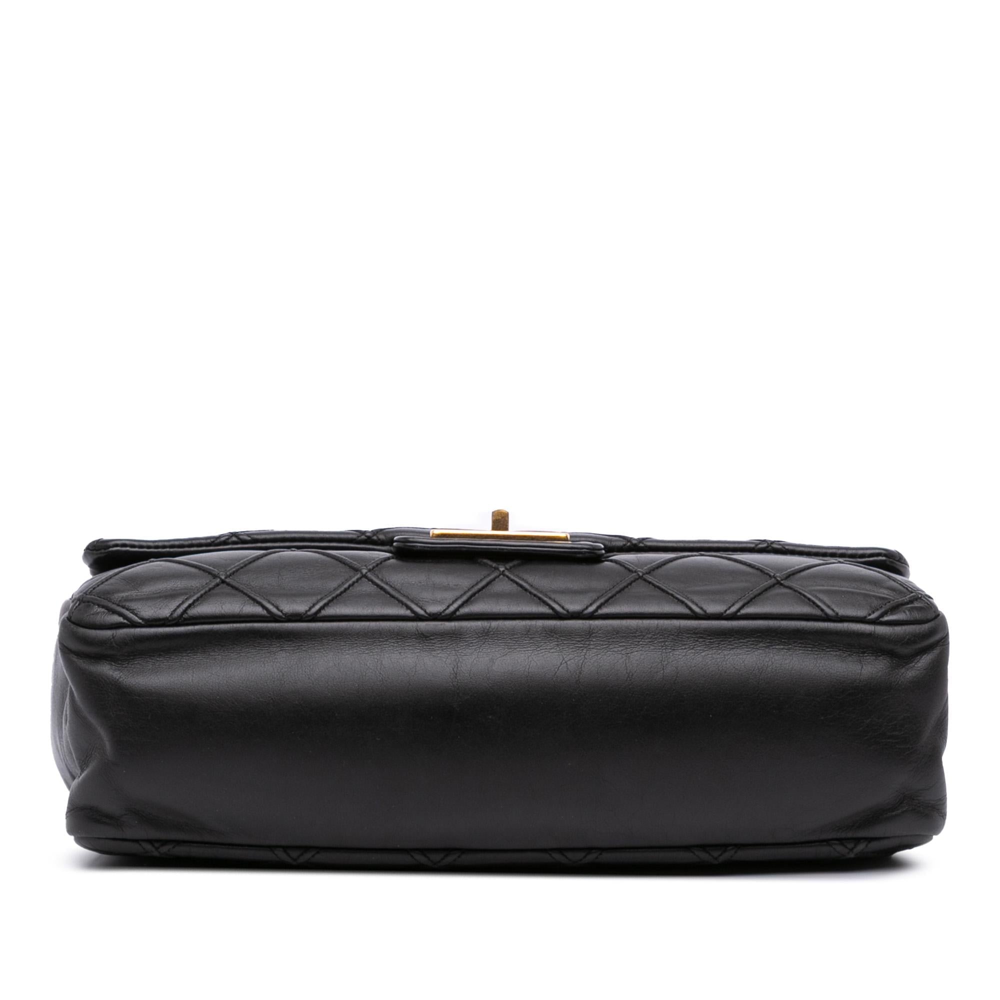 Chanel Large Reissue 2.55 Diamond Debossed Calfskin Cosmos Flap