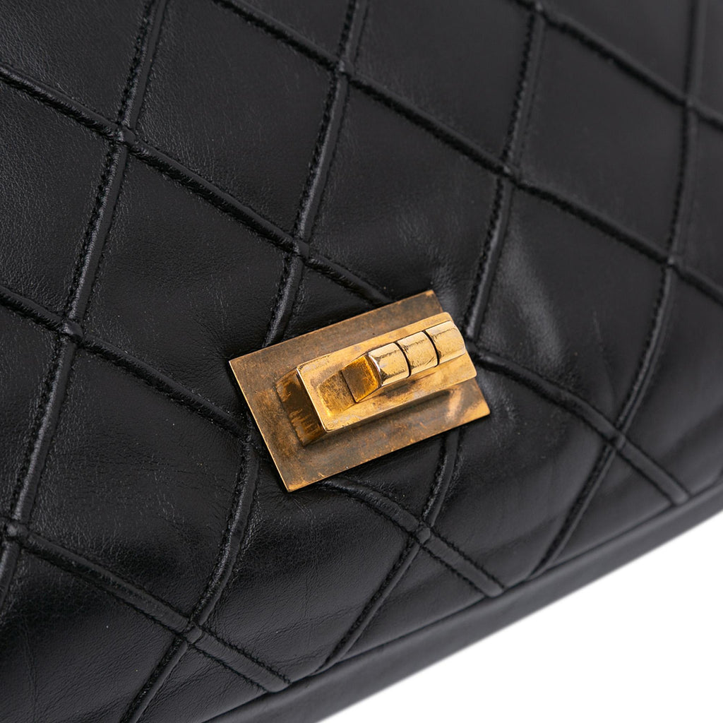 Chanel Large Reissue 2.55 Diamond Debossed Calfskin Cosmos Flap
