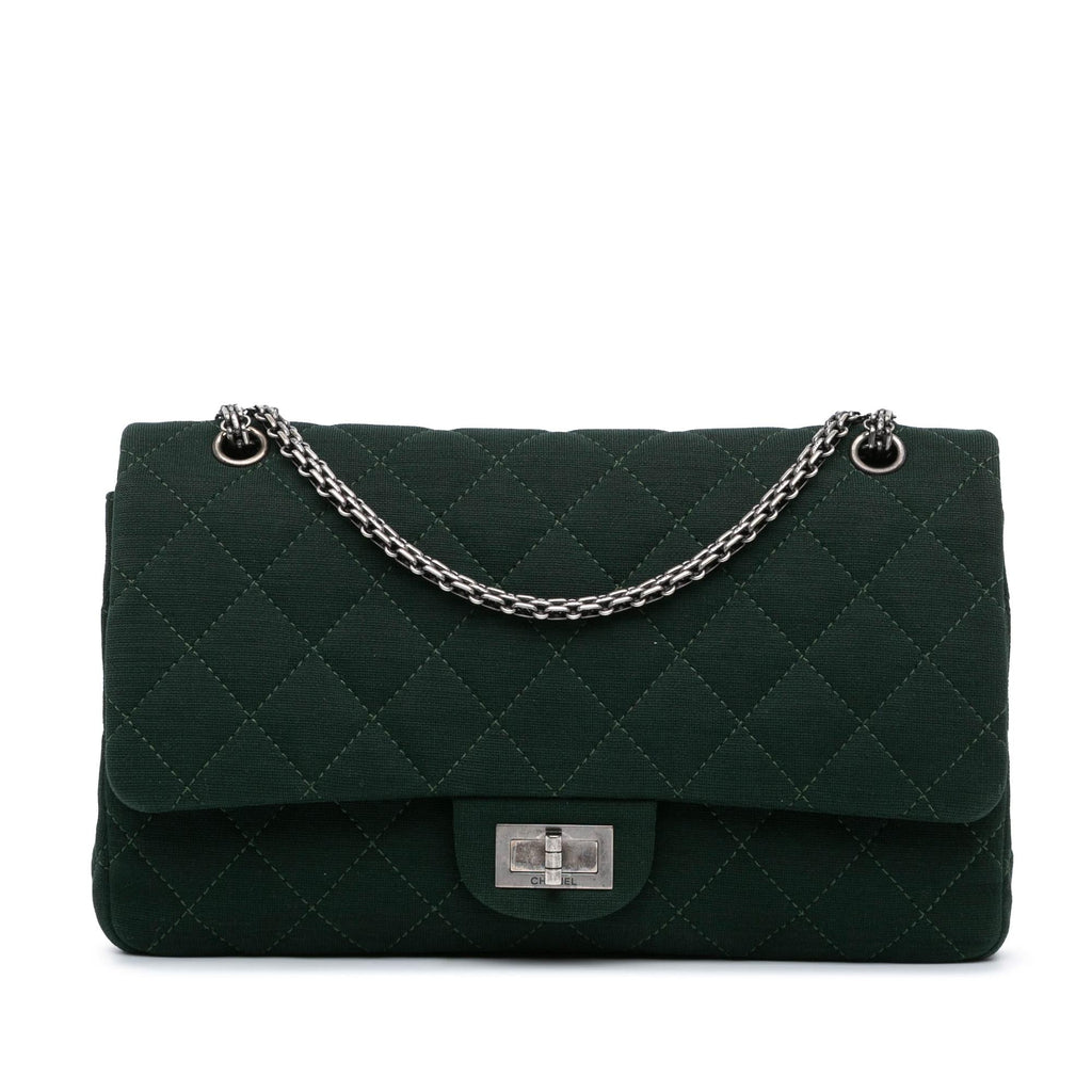 Chanel Large Reissue 2.55 Jersey Double Flap 227 (SHG-win4V8)