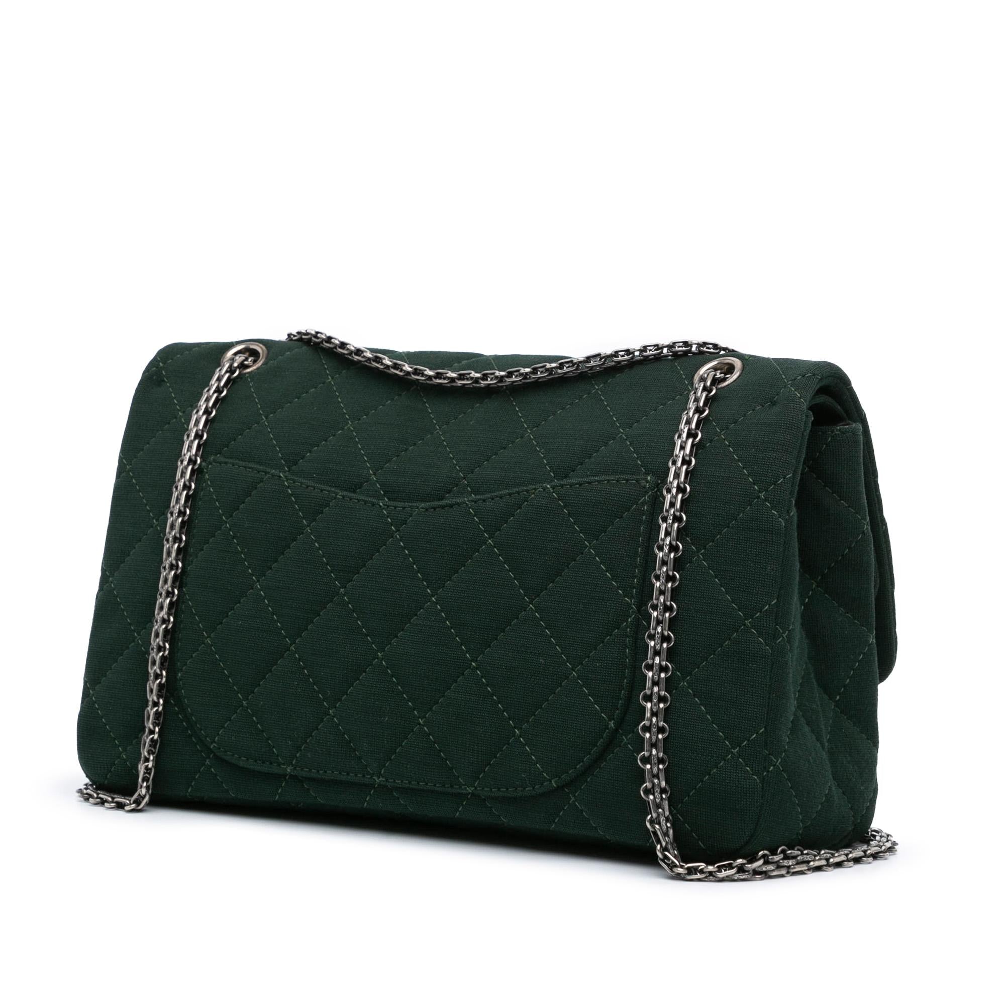 Chanel Large Reissue 2.55 Jersey Double Flap 227 (SHG-win4V8)