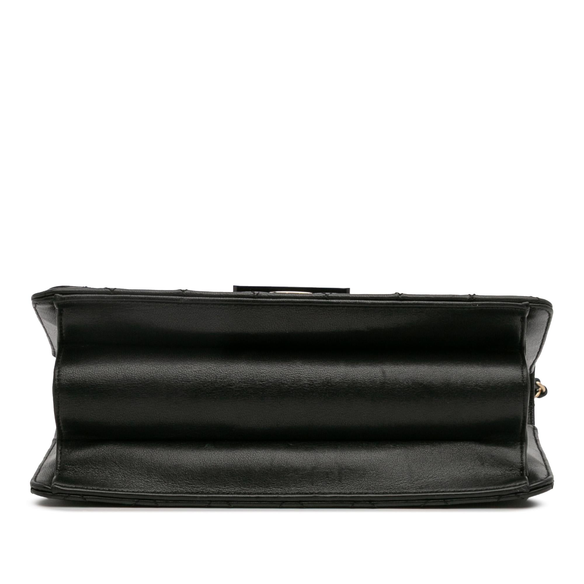 Chanel Large Sheepskin Beauty Lock Flap