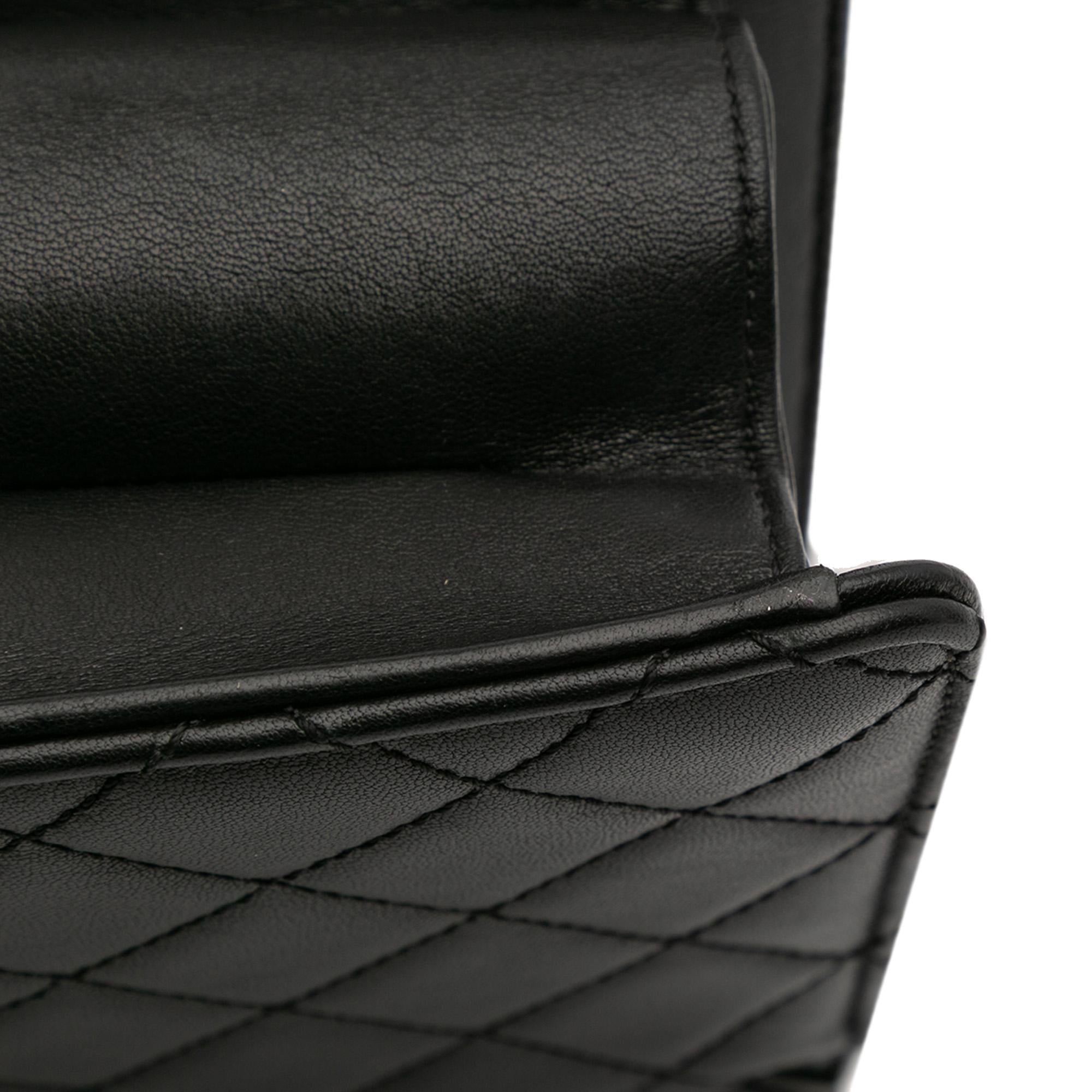 Chanel Large Sheepskin Beauty Lock Flap