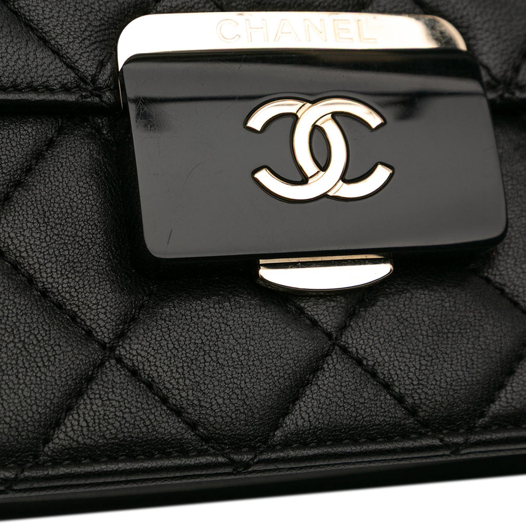 Chanel Large Sheepskin Beauty Lock Flap