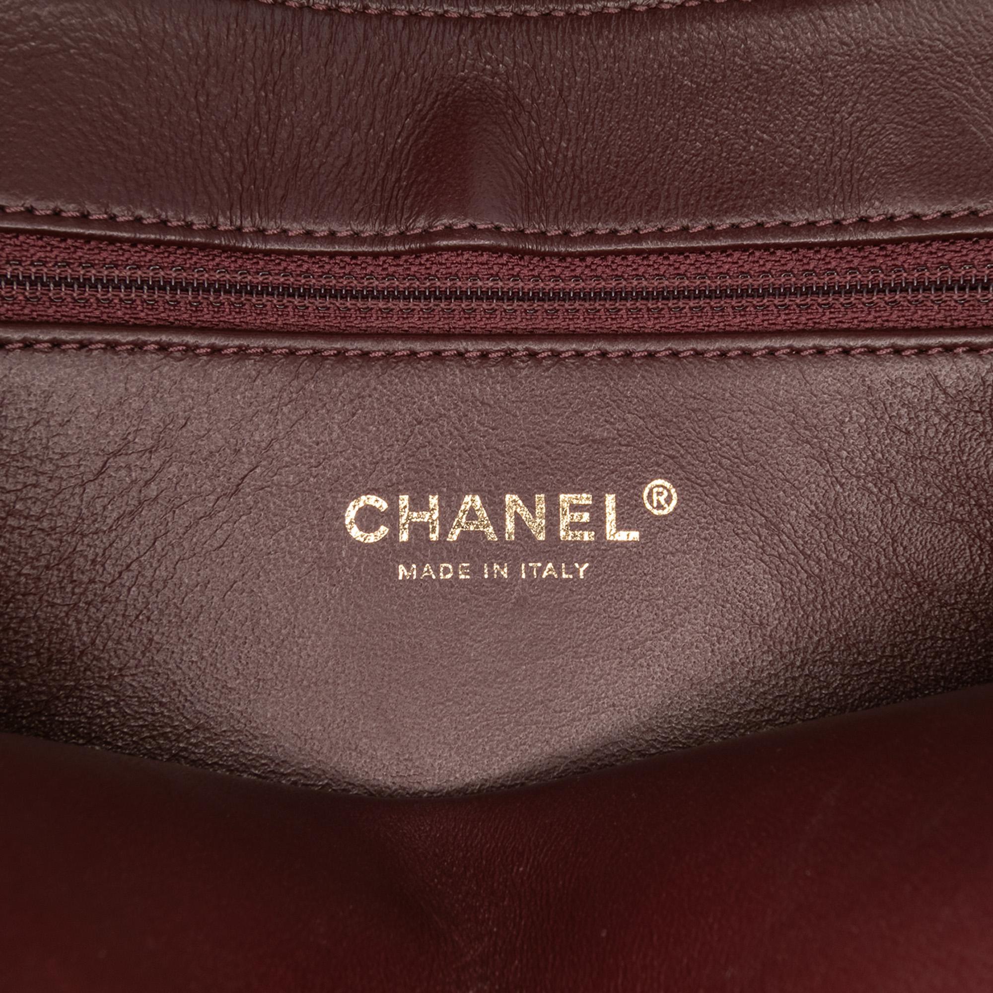 Chanel Large Sheepskin Beauty Lock Flap