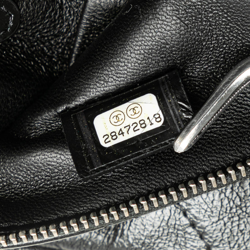 Chanel Large Shiny Crumpled Calfskin 31 Clutch