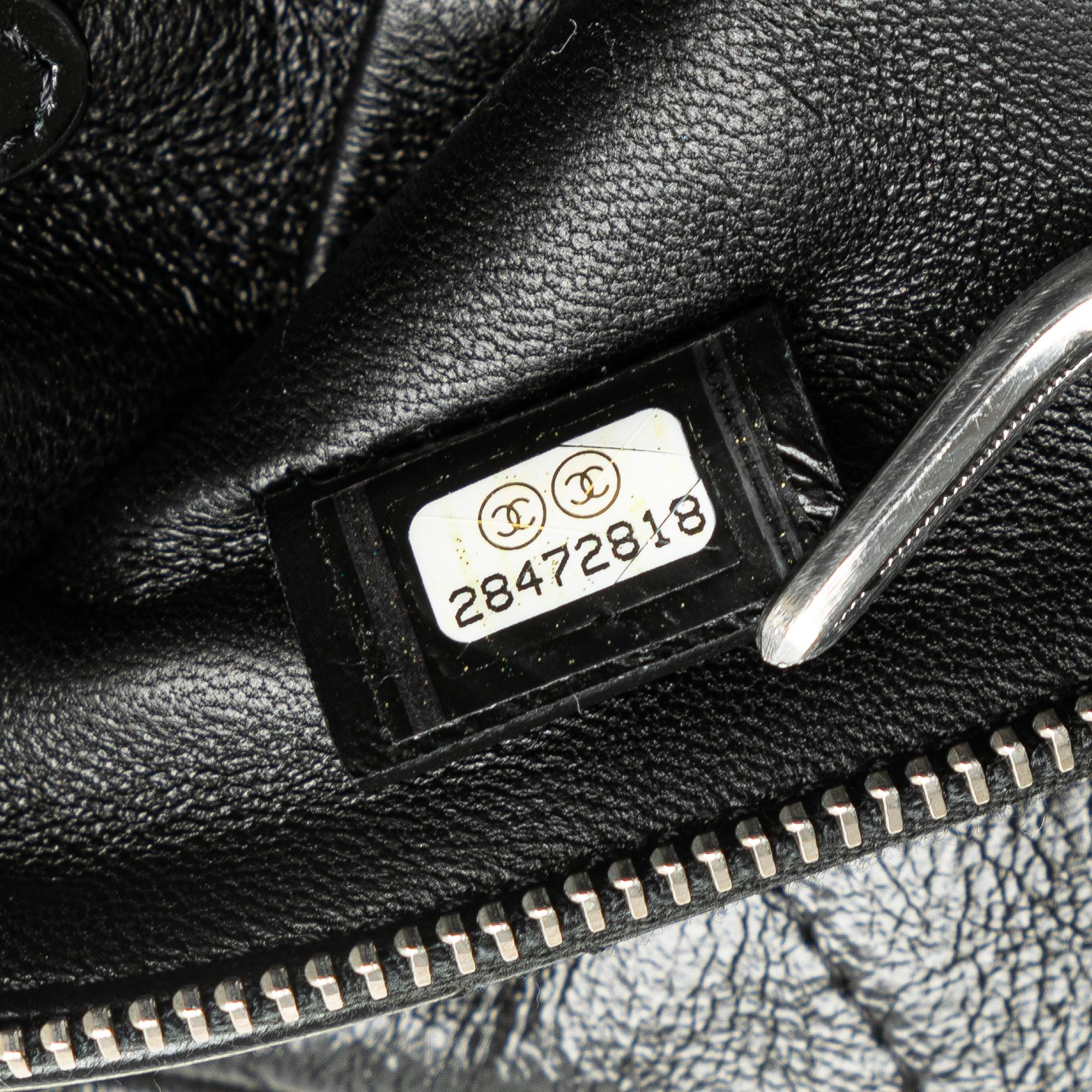 Chanel Large Shiny Crumpled Calfskin 31 Clutch