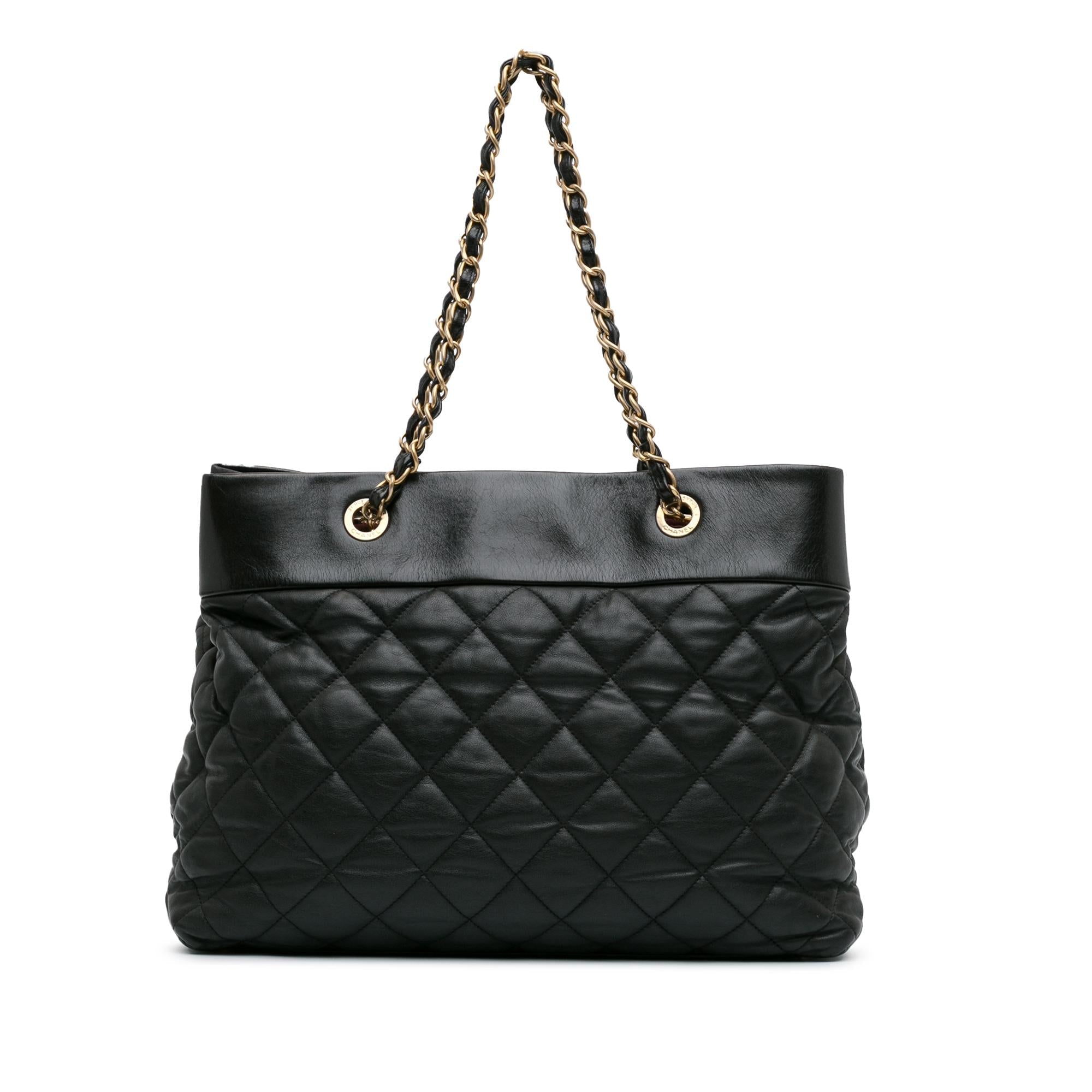 Chanel Large Soft Elegance Tote (SHG-7LdYBv)