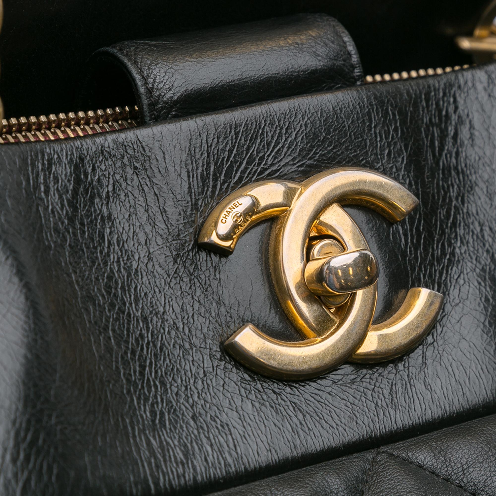 Chanel Large Soft Elegance Tote (SHG-7LdYBv)