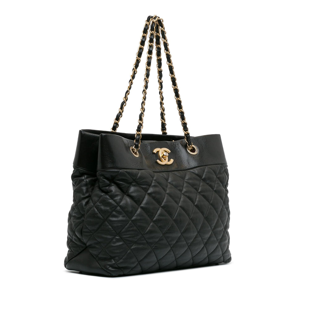 Chanel Large Soft Elegance Tote (SHG-7LdYBv)