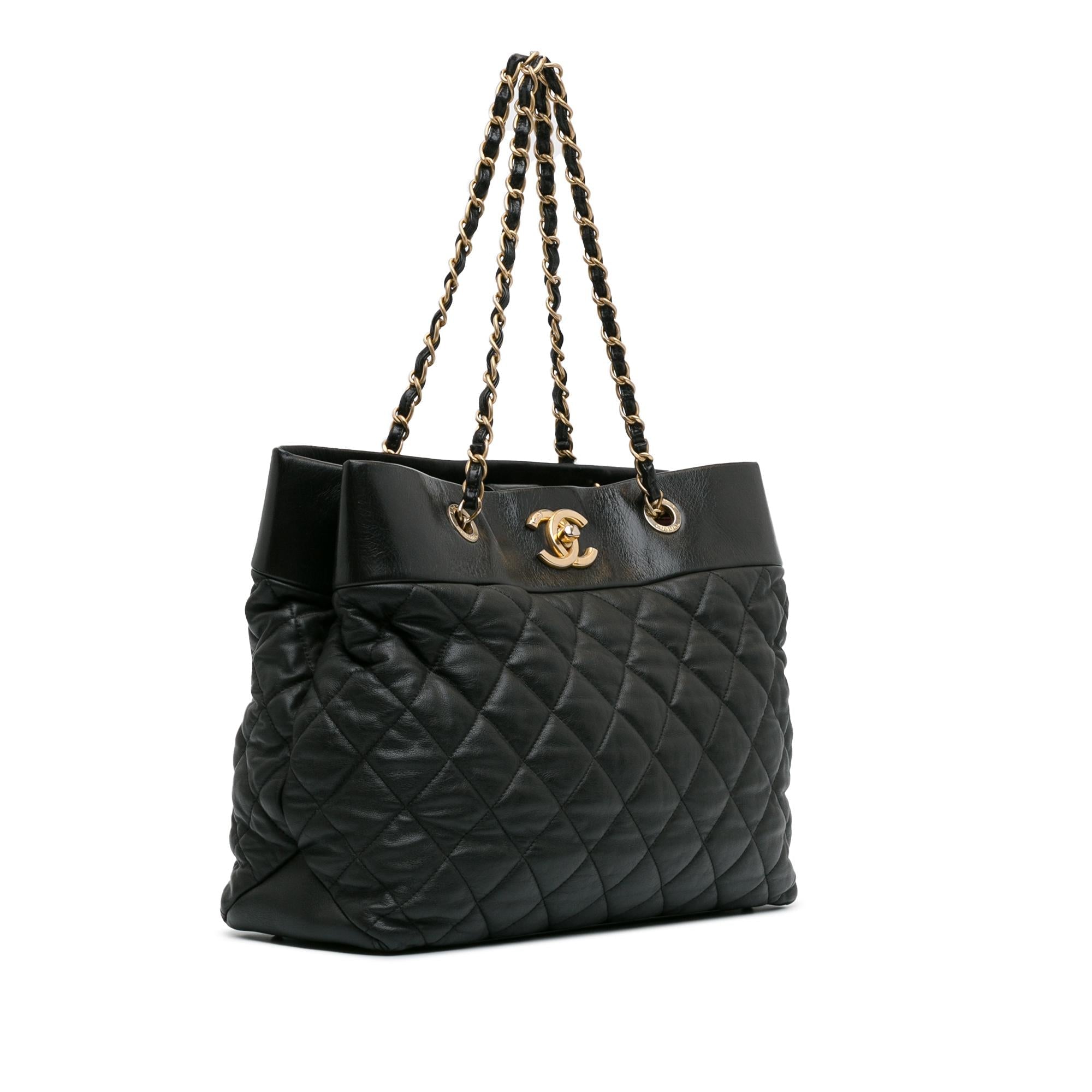 Chanel Large Soft Elegance Tote (SHG-7LdYBv)