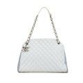 Chanel Large Tricolor Caviar Just Mademoiselle Bowling Bag