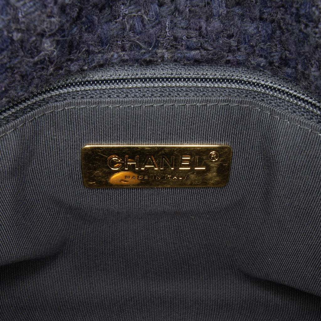 Chanel Large Tweed 19 Flap Bag (SHG-pvoWxr)