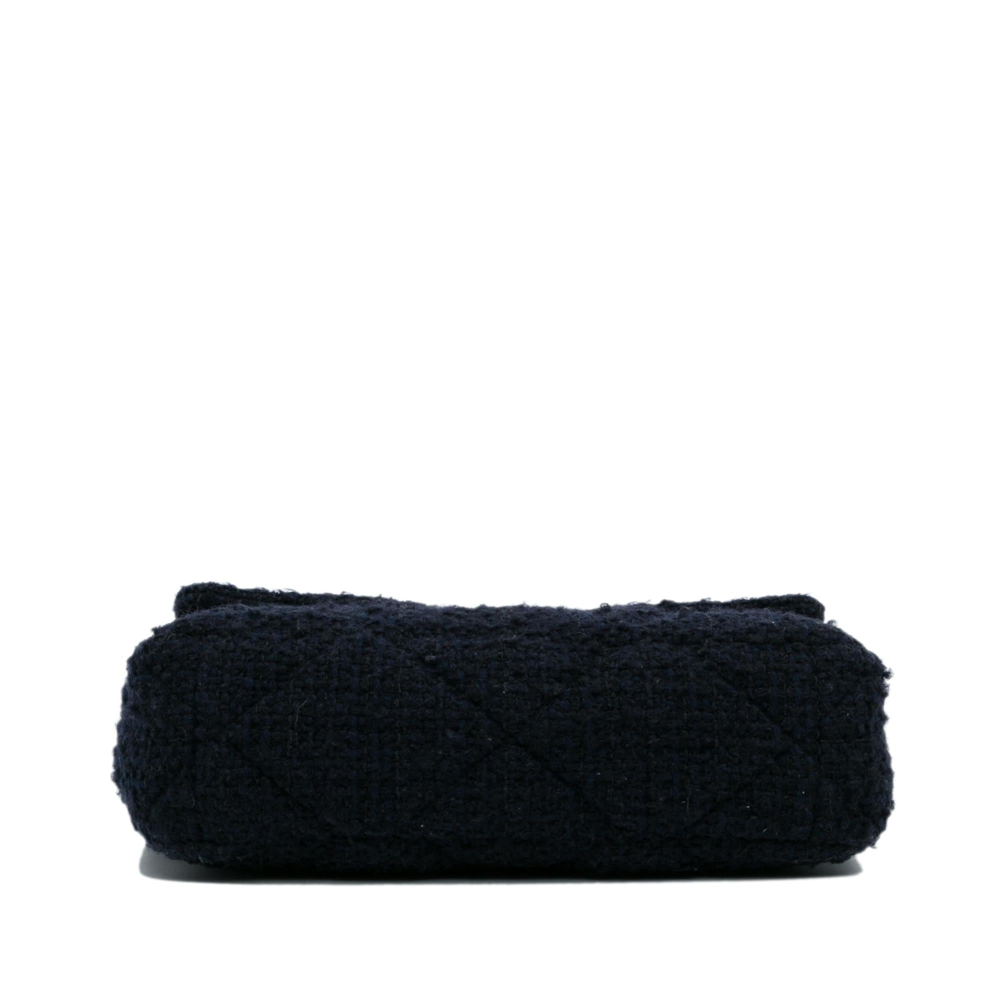 Chanel Large Tweed 19 Flap Bag (SHG-pvoWxr)