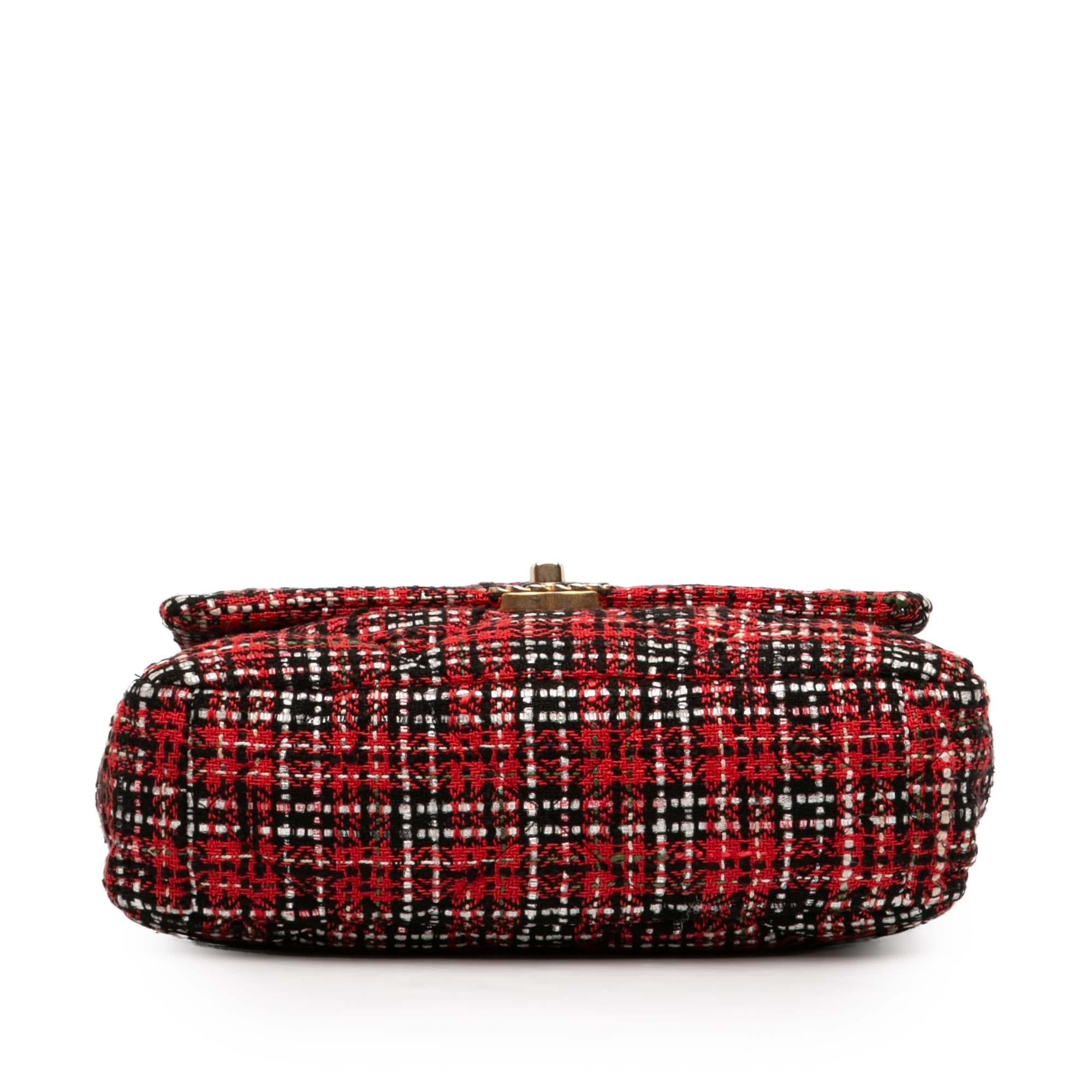 Chanel Large Tweed 19 Flap