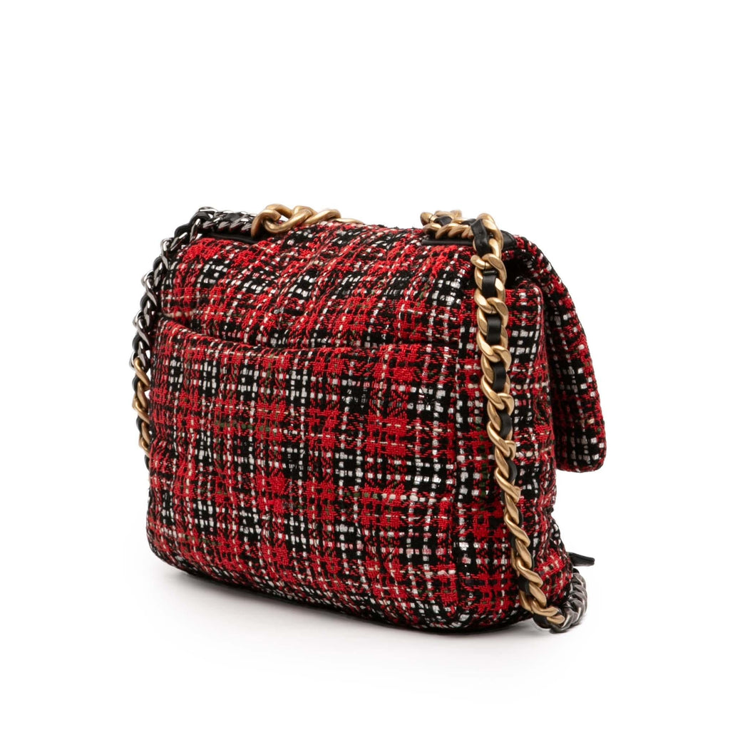 Chanel Large Tweed 19 Flap