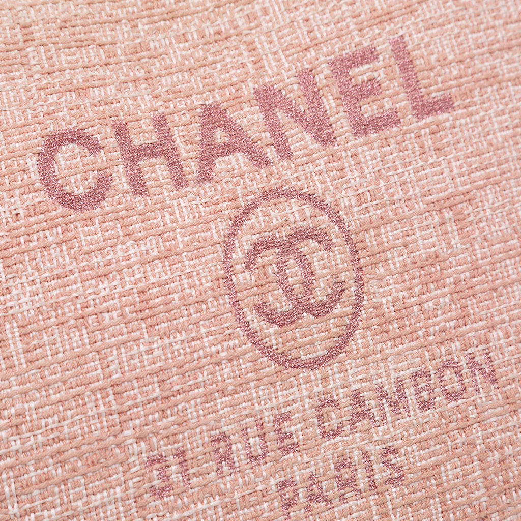 Chanel Large Tweed Deauville O Case Clutch