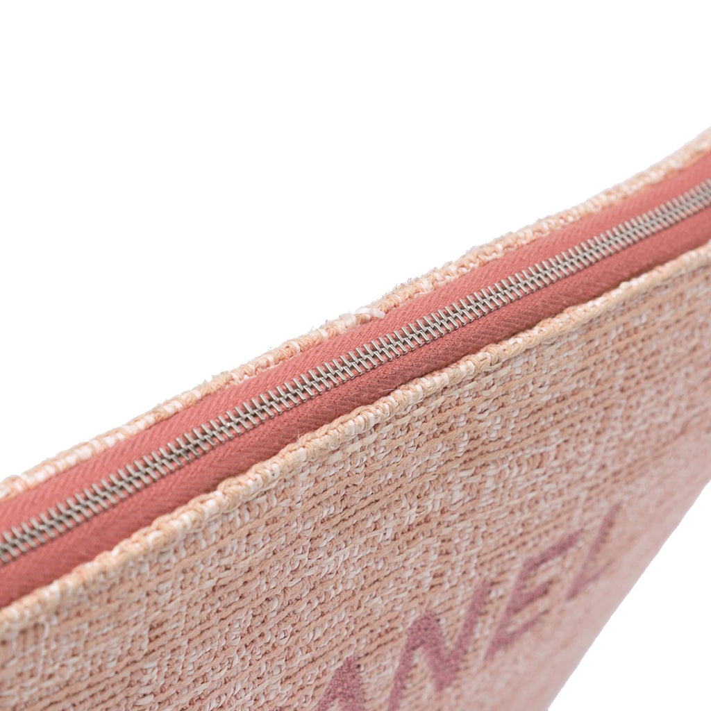 Chanel Large Tweed Deauville O Case Clutch